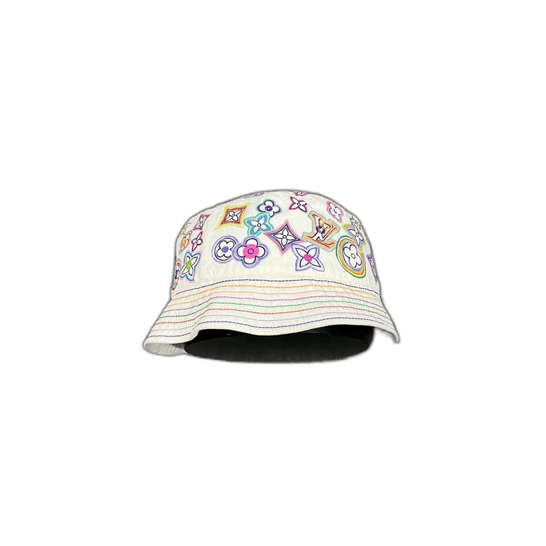Louis Vuitton Louis Vuitton Colorful Graffiti Bucket Hat-2506 Size ONE SIZE - 1 Thumbnail