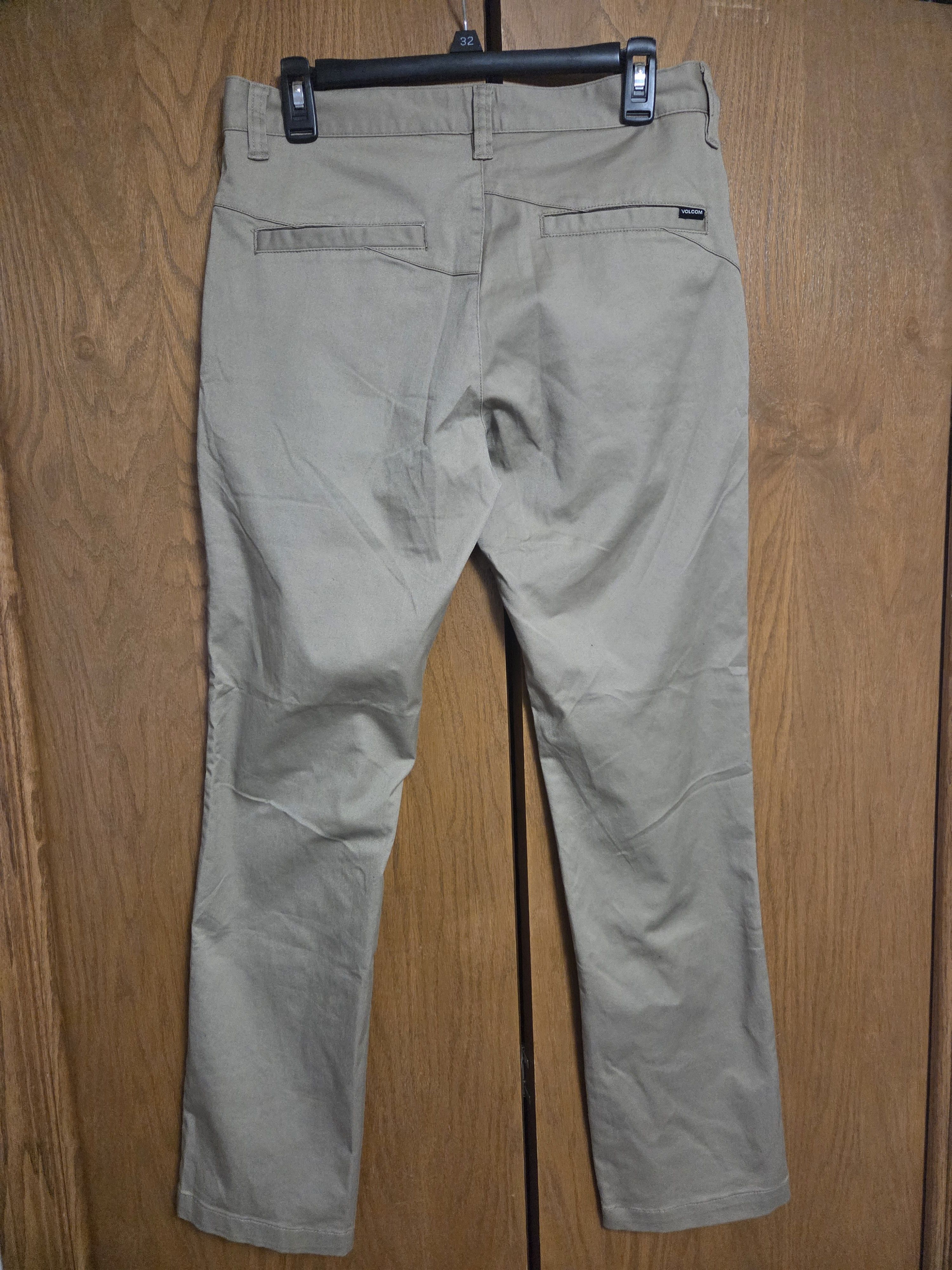 Volcom Volcom V Monty Stretch Casual Khaki Pants Size US 30 / EU 46 - 4 Thumbnail