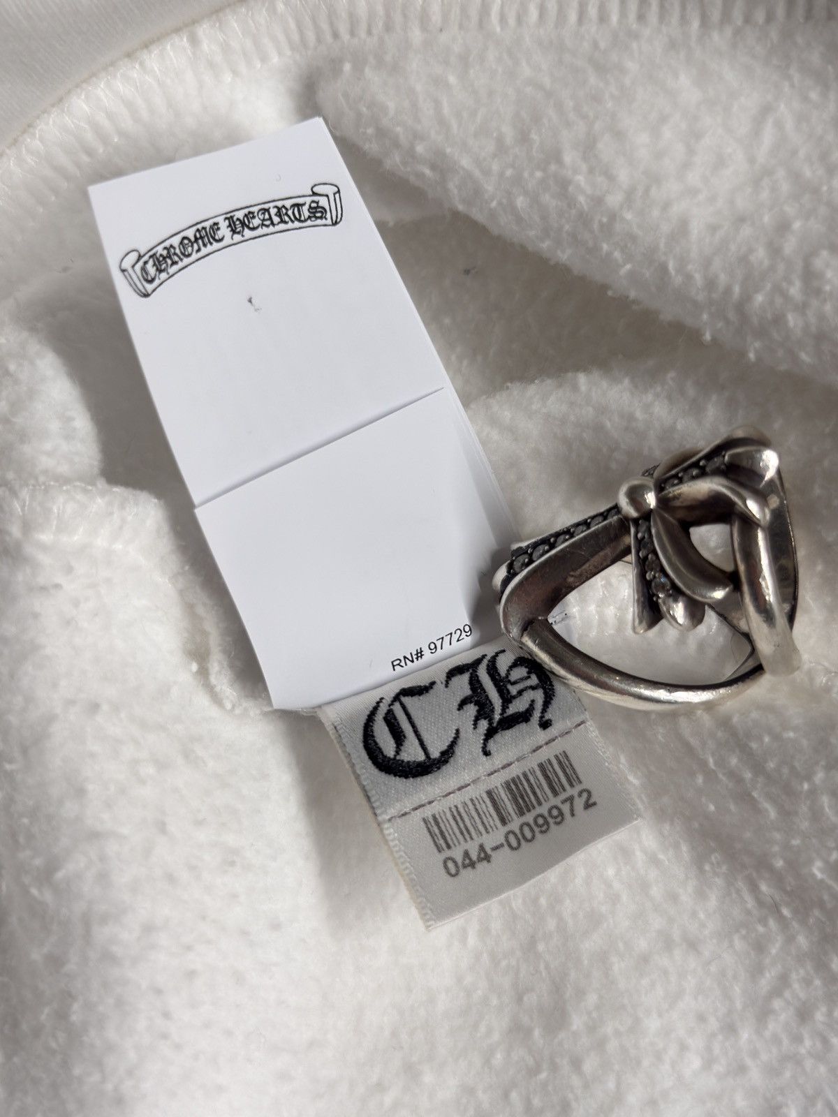 Chrome Hearts Chrome Hearts Leopard & White Patent Leather Patch Sweater Size US XS / EU 42 / 0 - 9 Thumbnail