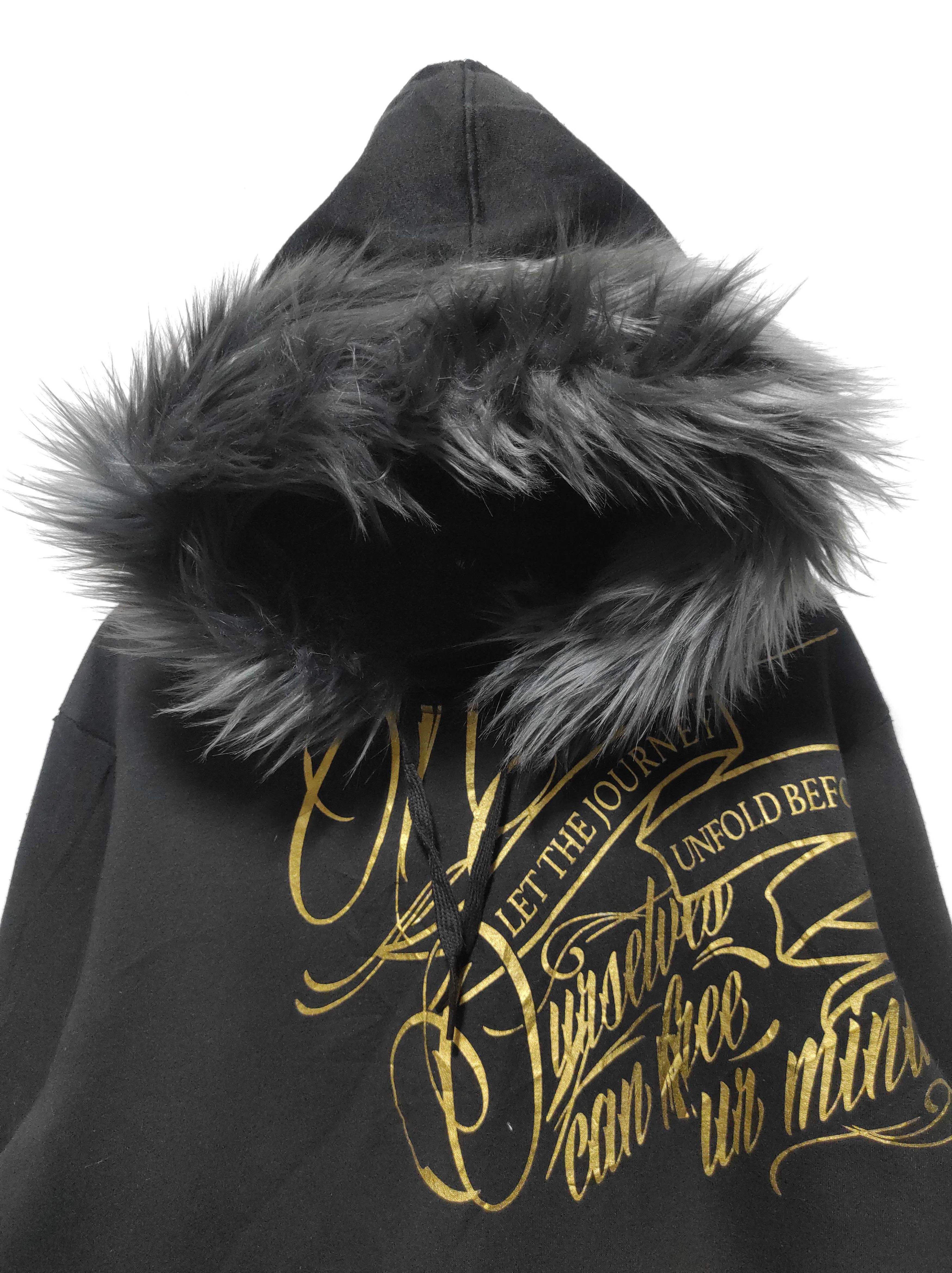 If Six Was Nine Manhole Black Fur Hooded Size US XL / EU 56 / 4 - 3 Thumbnail