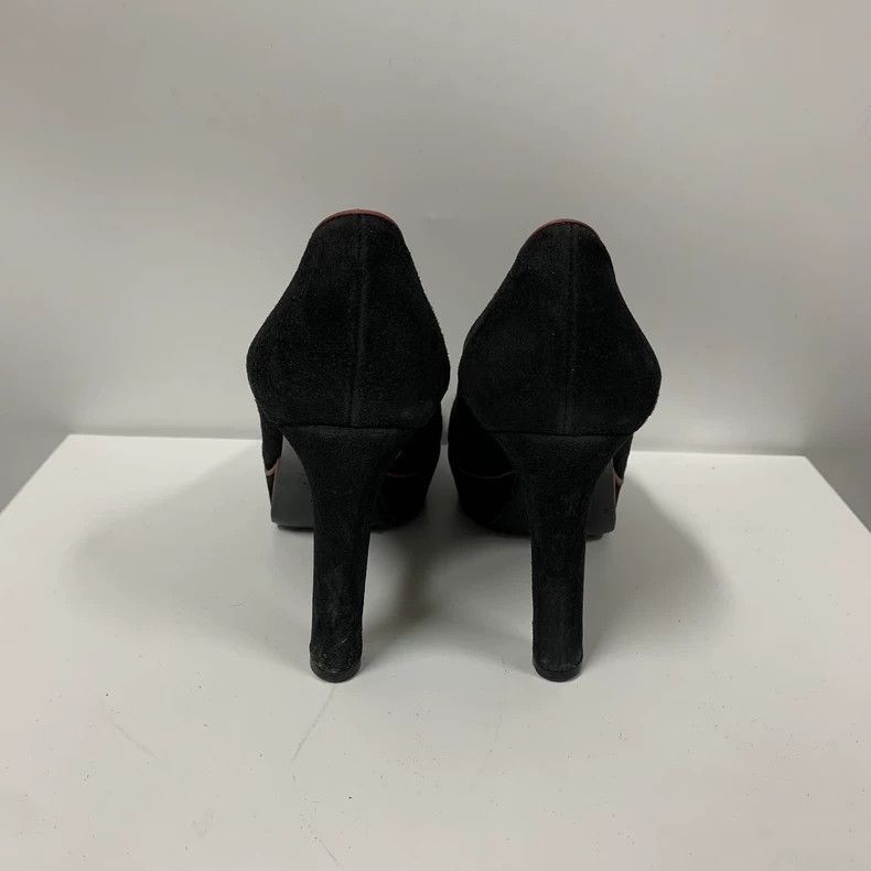 Gucci Gucci Velvet High Heels Size 35.5-2505 Size US 4 / IT 34 - 6 Thumbnail