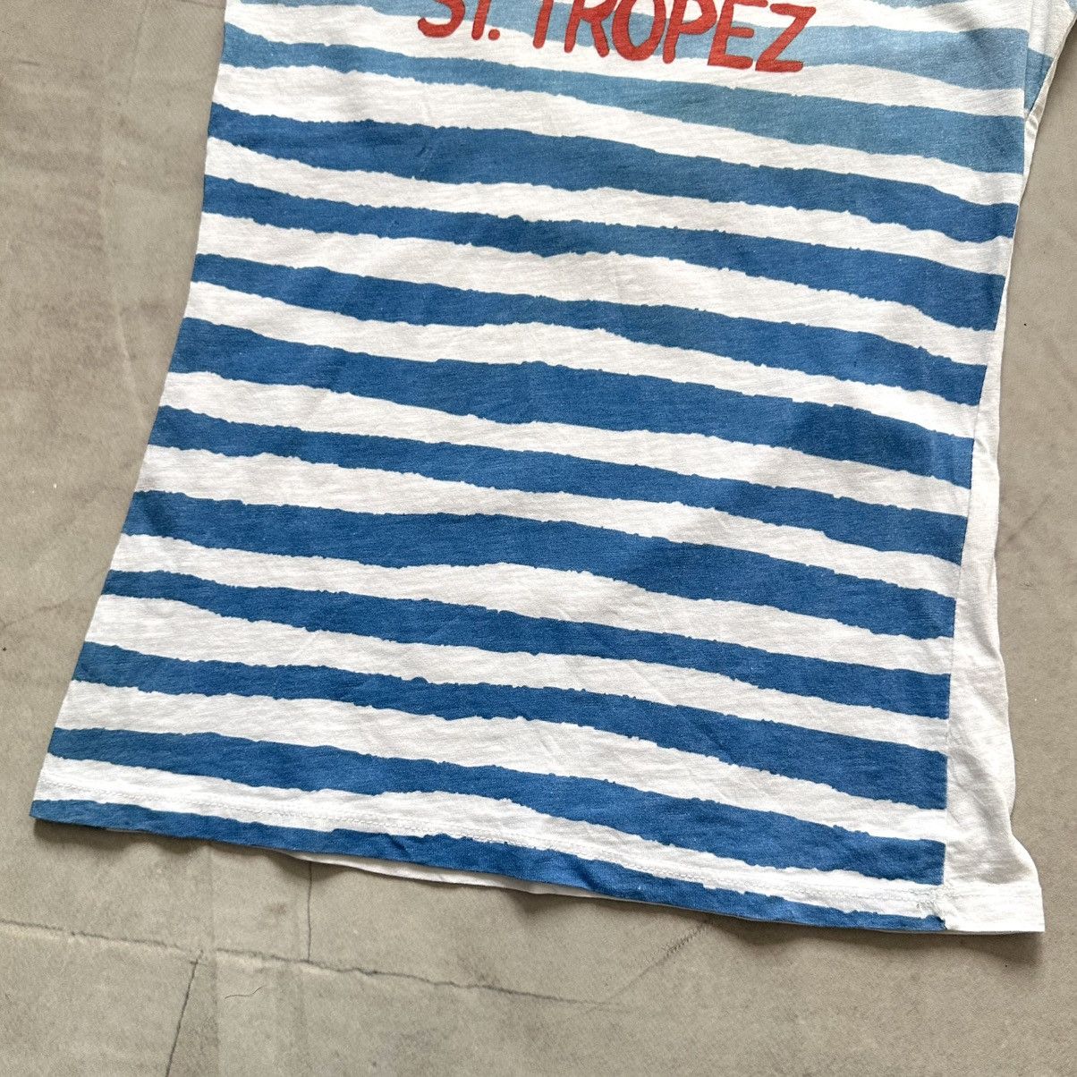 MC2 Saint Barth MC2 Saint Barth I Love St Tropez Striped T Shirt Vilebrequin Size M / US 6-8 / IT 42-44 - 4 Thumbnail