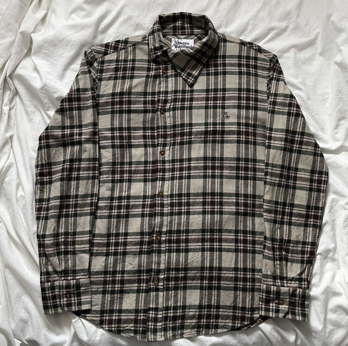 Kapital Vivienne Westwood Check shirt stk size 50 Size US L / EU 52-54 / 3 - 2 Thumbnail