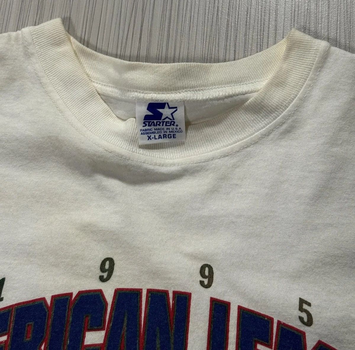 Starter Vintage Starter New York Yankees ALDS T Shirt (Size XL) Size US XL / EU 56 / 4 - 2 Thumbnail