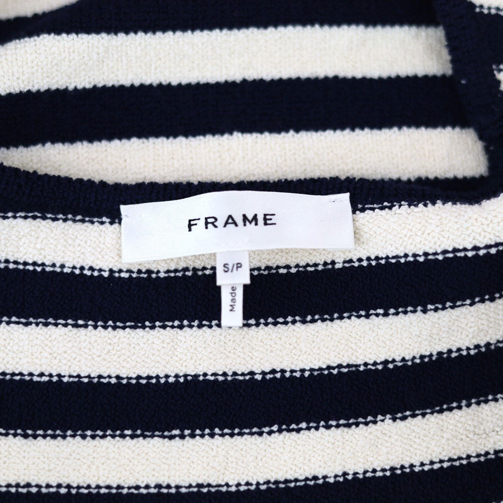 Frame Frame Women Navy Nautical Mariner Sweater Tank Top Size S Size S / US 4 / IT 40 - 11 Thumbnail