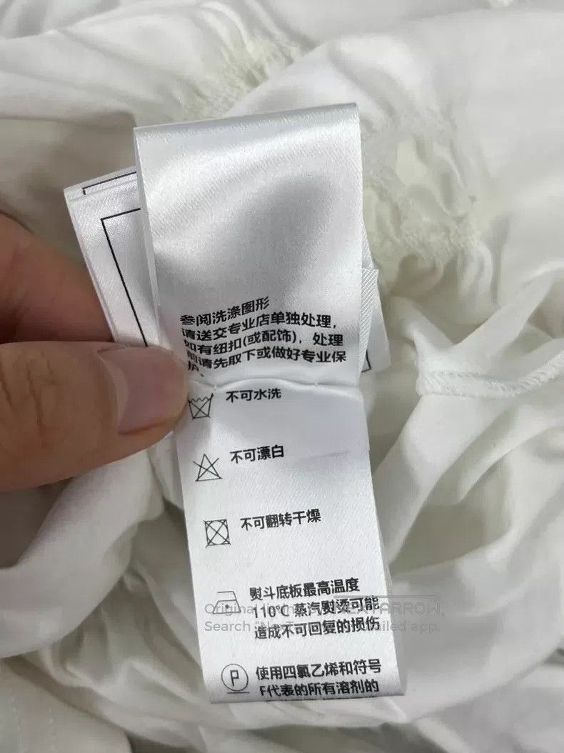 Other Chanel White pleated logo short sleeves Size XL / US 12-14 / IT 48-50 - 7 Thumbnail