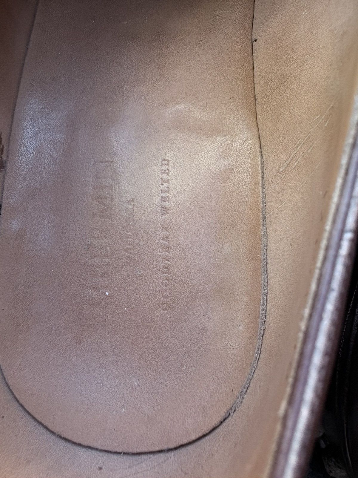 Meermin Meermin Mallorca Goodyear Welted Formal Shoes Size US 11 / EU 44 - 10 Thumbnail
