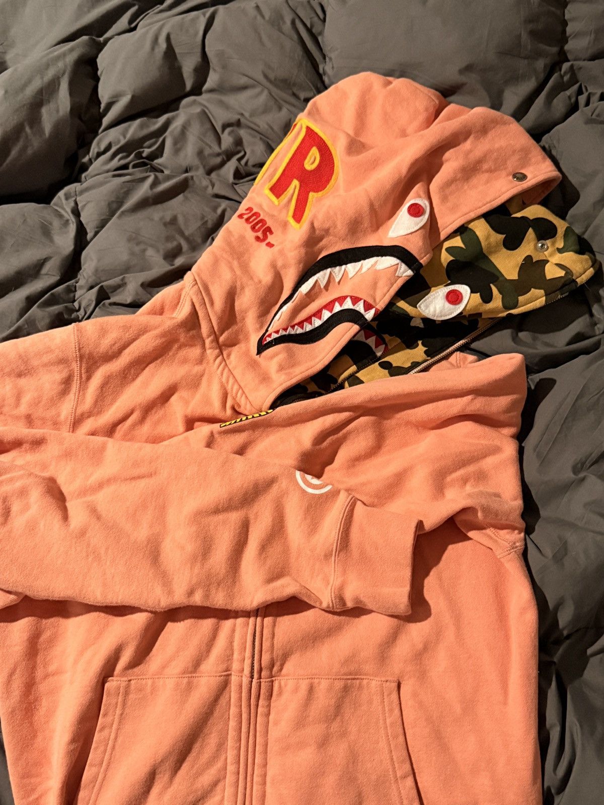 Bape Bape double shark hoodie Size US L / EU 52-54 / 3 - 1 Thumbnail