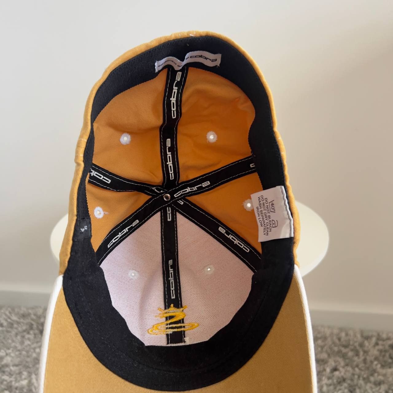 Cobra Vintage Cobra Basseball Cap Yellow One Size Size ONE SIZE - 11 Thumbnail