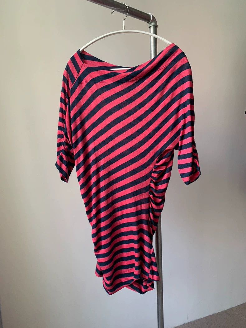 Vivienne Westwood Vivienne Westwood Rose red striped pleated dress Size XS / US 0-2 / IT 36-38 - 3 Thumbnail