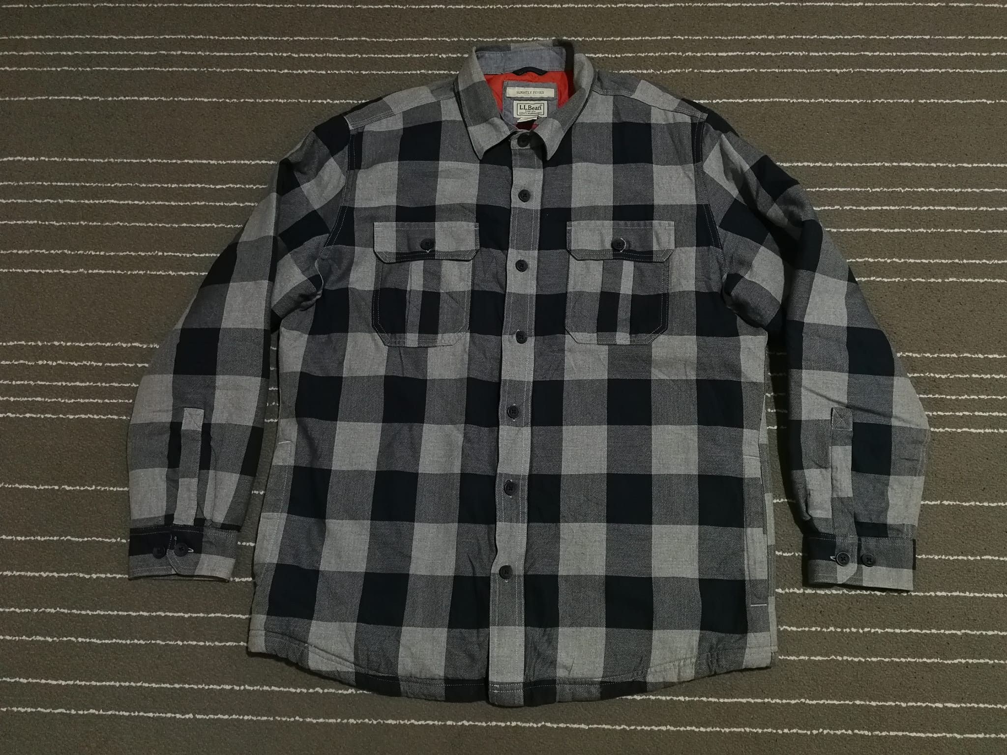 image of L L Bean L. L Bean Winter Button Up Style M, Men's (Size Medium)