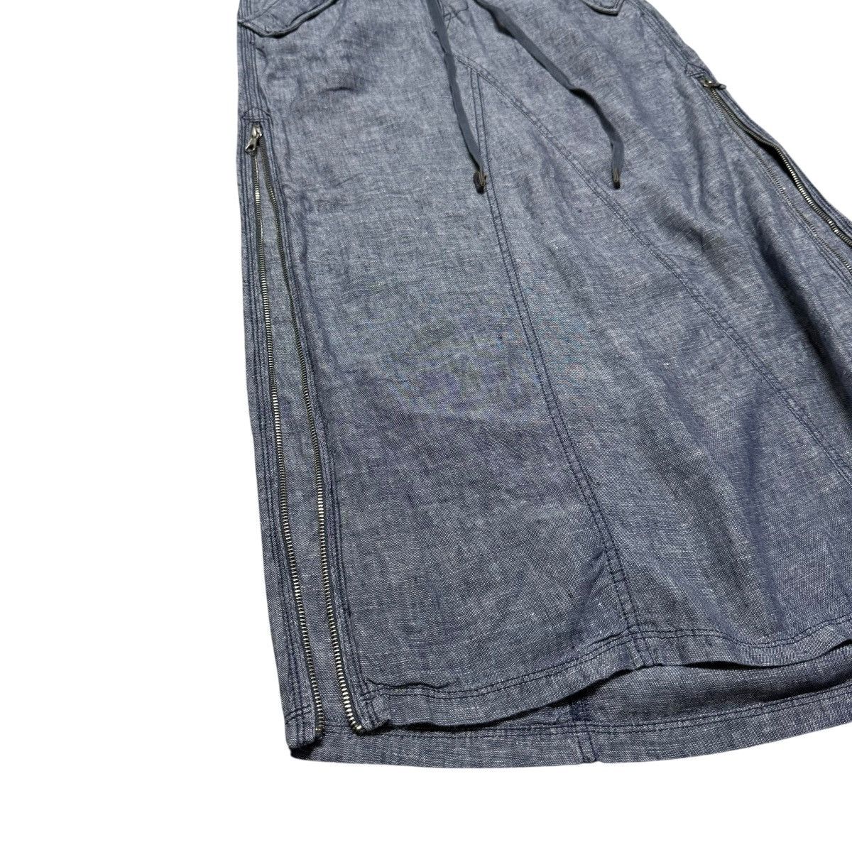 GOA G.O.A Military Denim Skirt Size 28" / US 6 / IT 42 - 9 Thumbnail