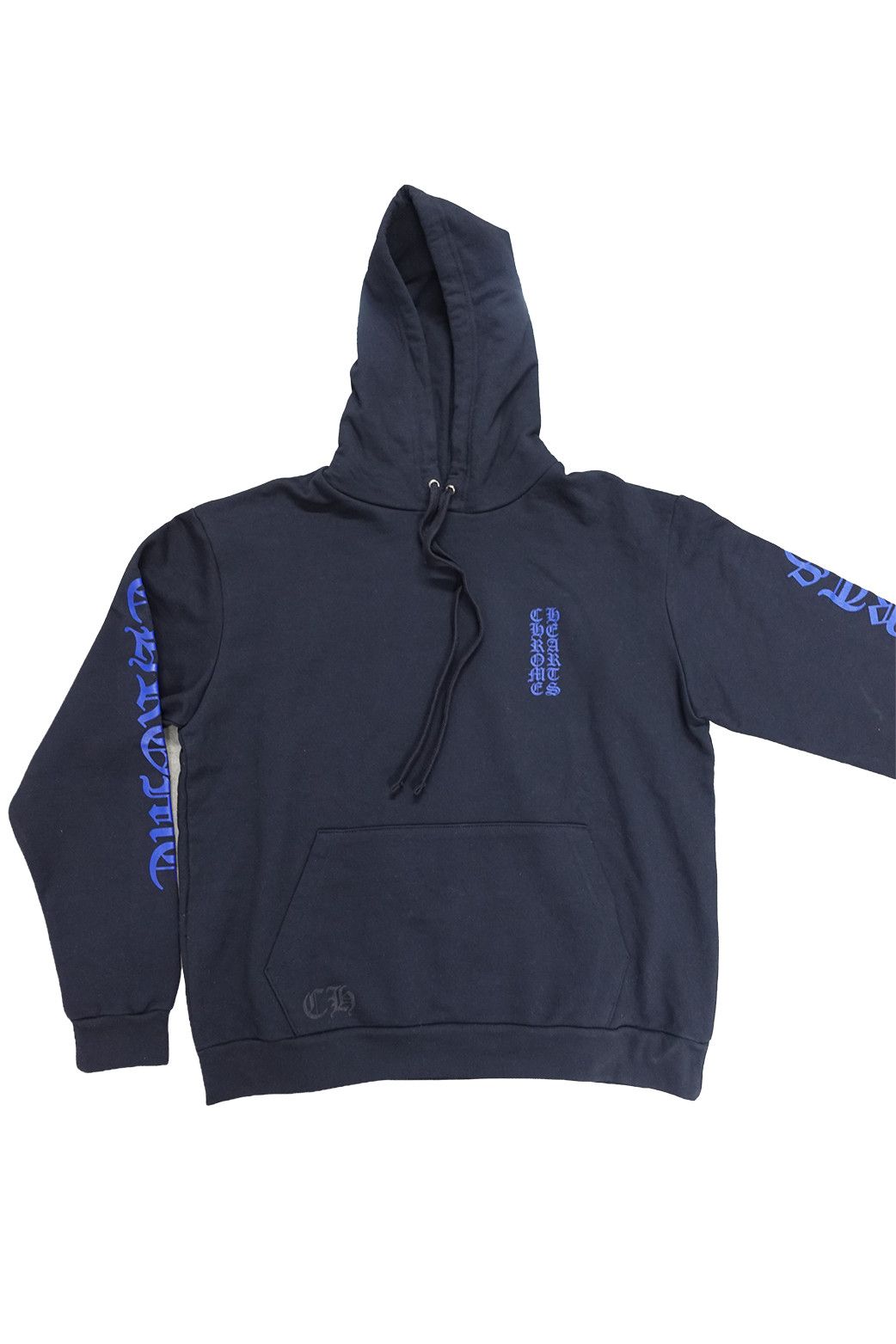 Chrome Hearts CHROME HEARTS SCRIPT PULLOVER HOODIE BLACK/BLUE Size US L / EU 52-54 / 3 - 1 Thumbnail