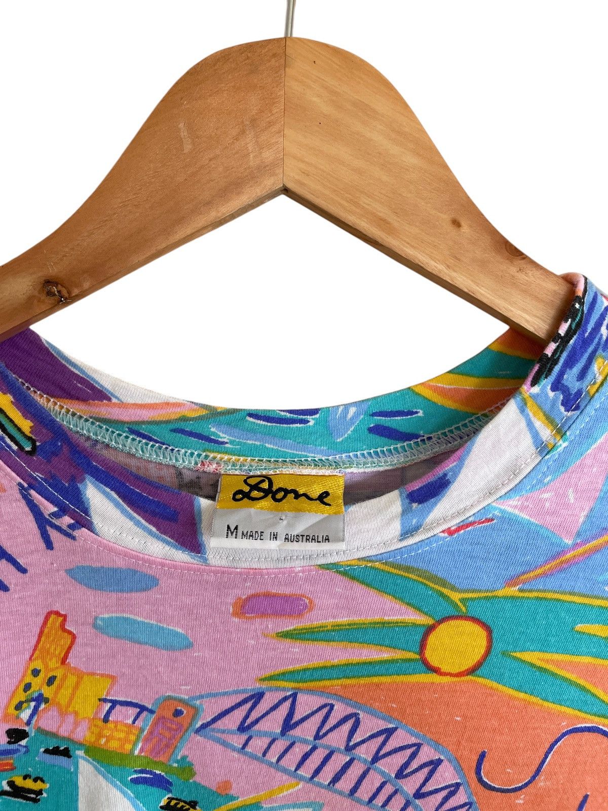Vintage Vintage Art Brand Ken Dome Full Print T-shirt 1990s Size US M / EU 48-50 / 2 - 6 Thumbnail