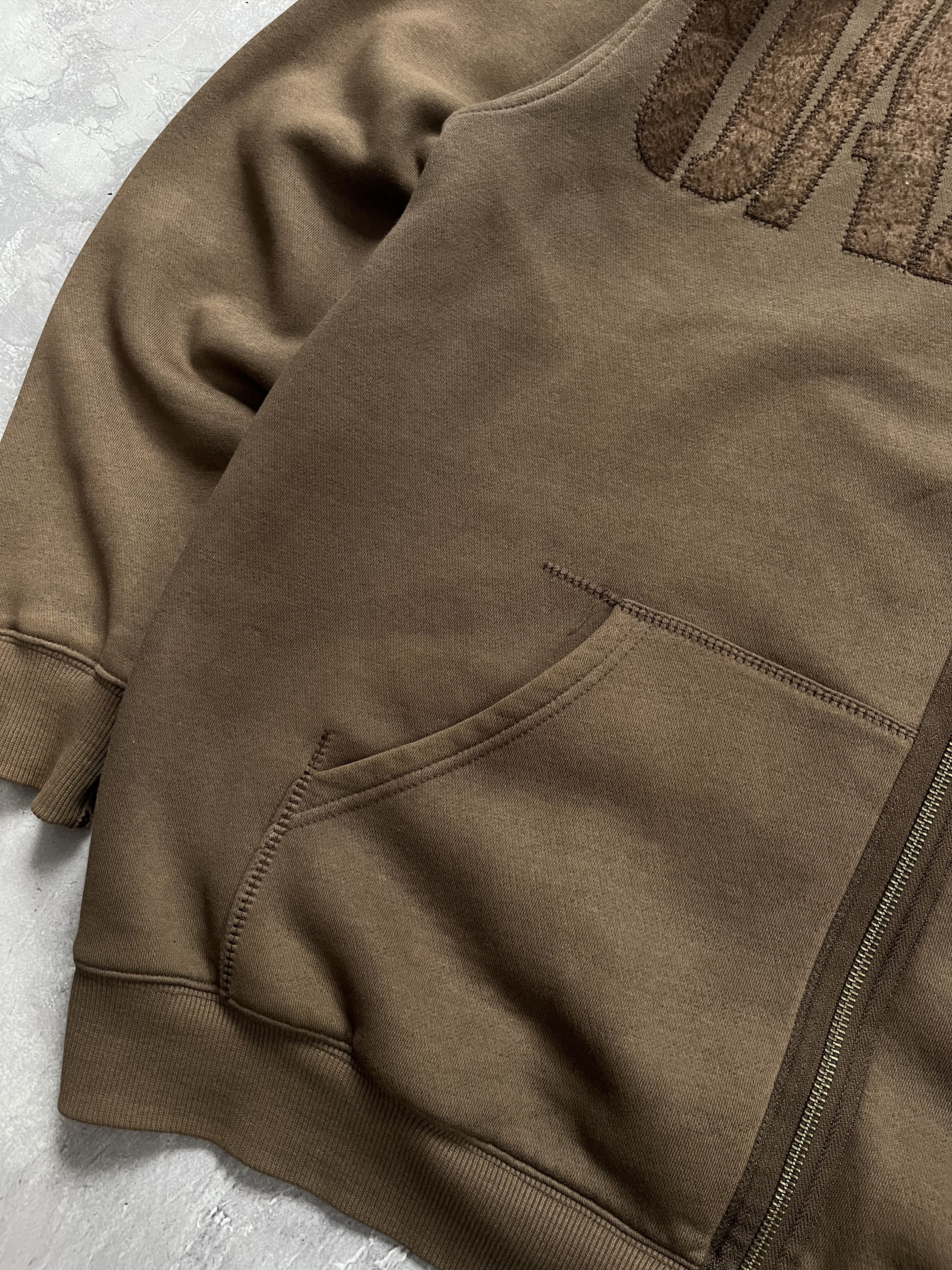Oakley Vintage Oakley Y2K Hoodie Brown Full Zip Sweatshirt Big Logo Size US XL / EU 56 / 4 - 4 Thumbnail