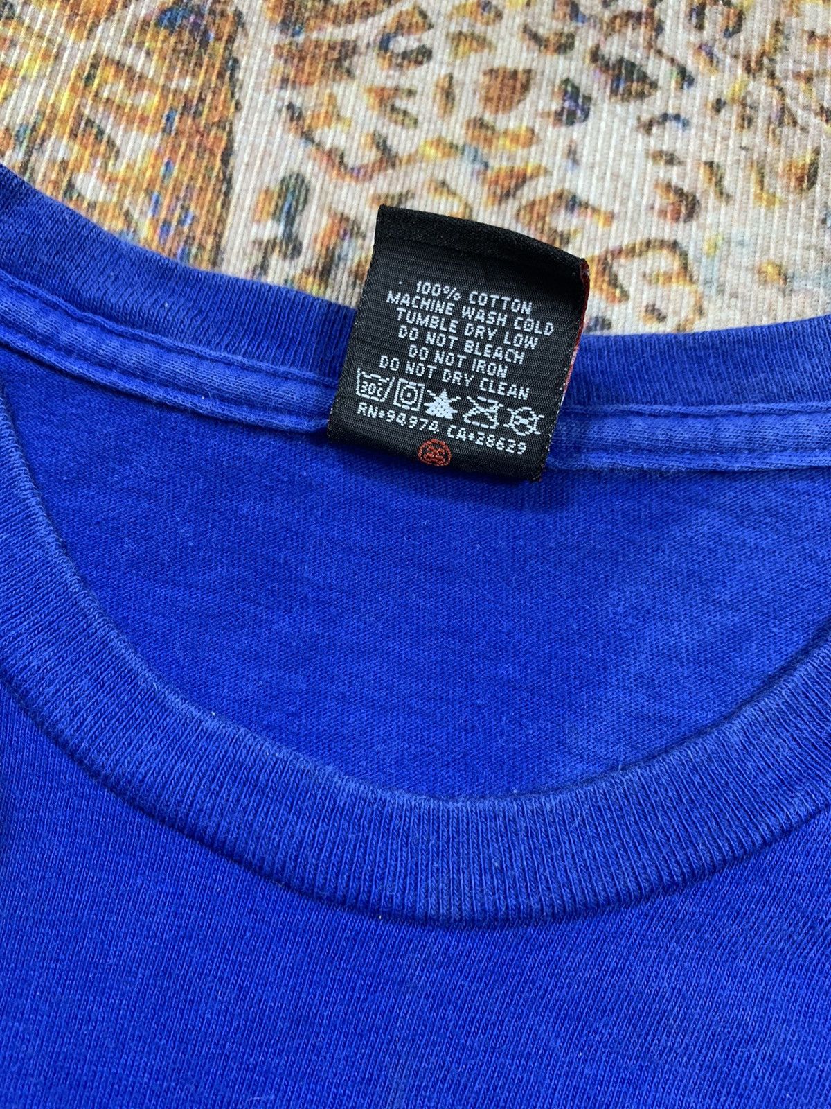 Stussy Vintage Stussy blue short sleeve Size US L / EU 52-54 / 3 - 5 Thumbnail