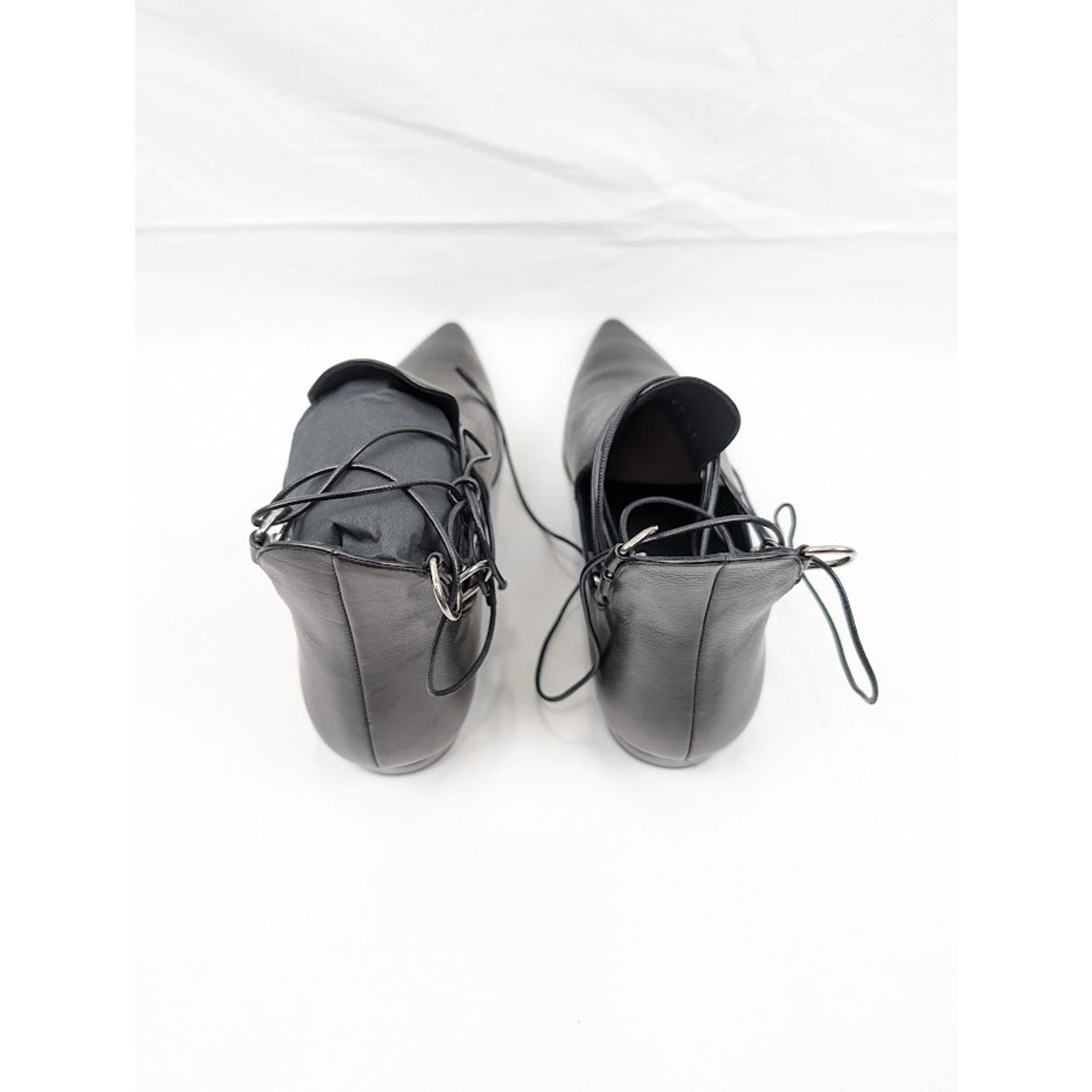 Saint Laurent Paris o1rshd1 Q:2 / Goth 15 Lace Up Shoes in Nero Size US 10 / EU 43 - 17 Thumbnail