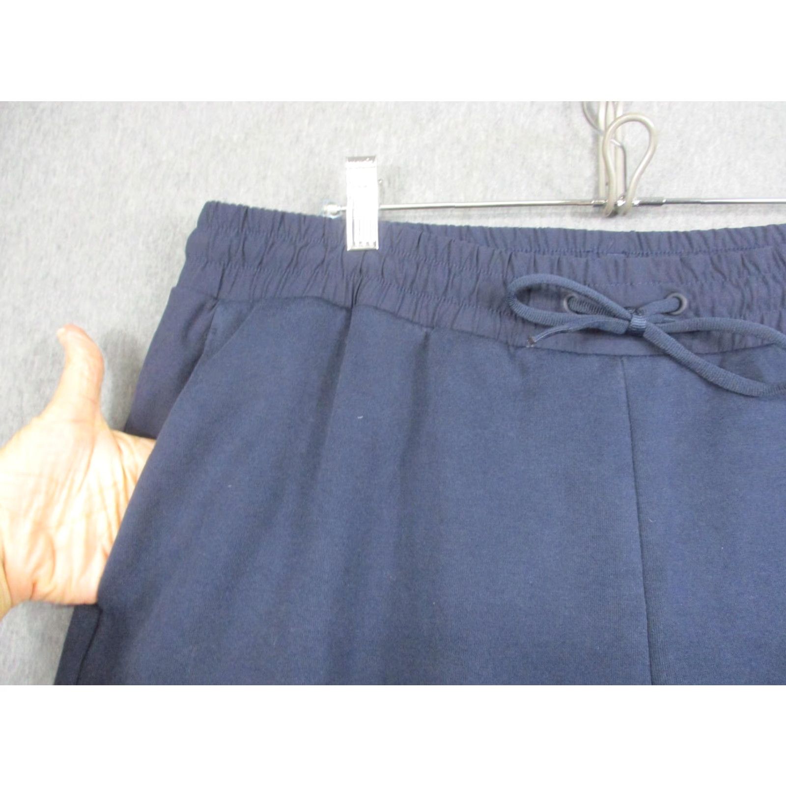 Adidas Adidas Pants Mens XL Joggers Athletic Tapered DX7956 Cuffed Navy Blue Sports Everydaywear Mens Size US 36 / EU 52 - 2 Thumbnail