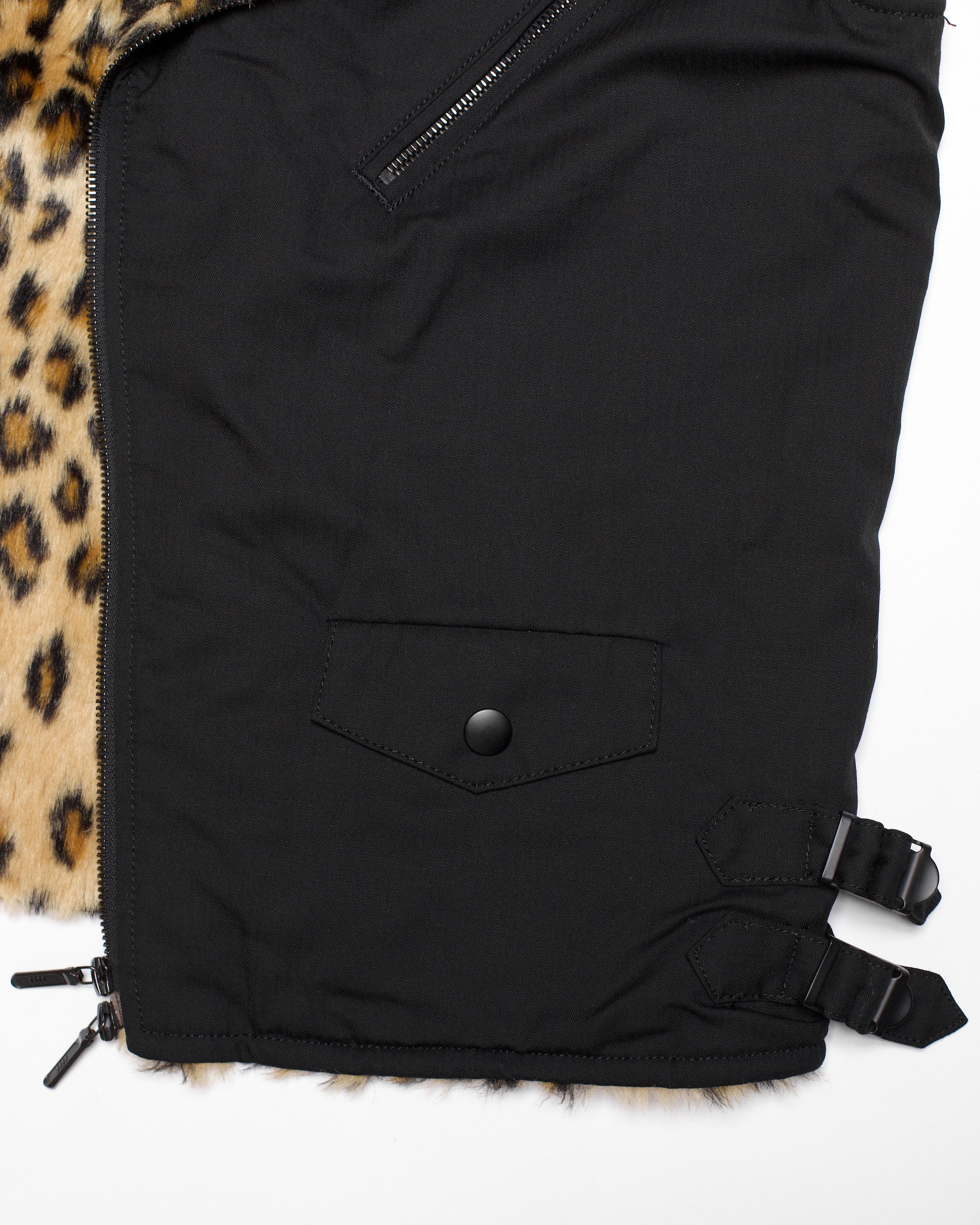 Pledge Pledge Leopard Print Boa Vest Size US M / EU 48-50 / 2 - 5 Thumbnail