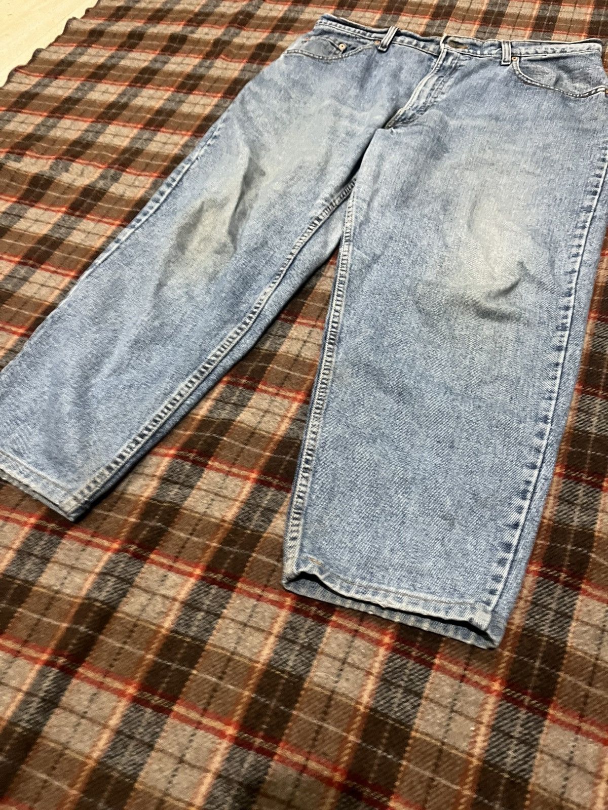 Levi's Vintage 1992 Levi’s 560 light Wash baggy tapered Jeans 38 Size US 38 / EU 54 - 2 Thumbnail