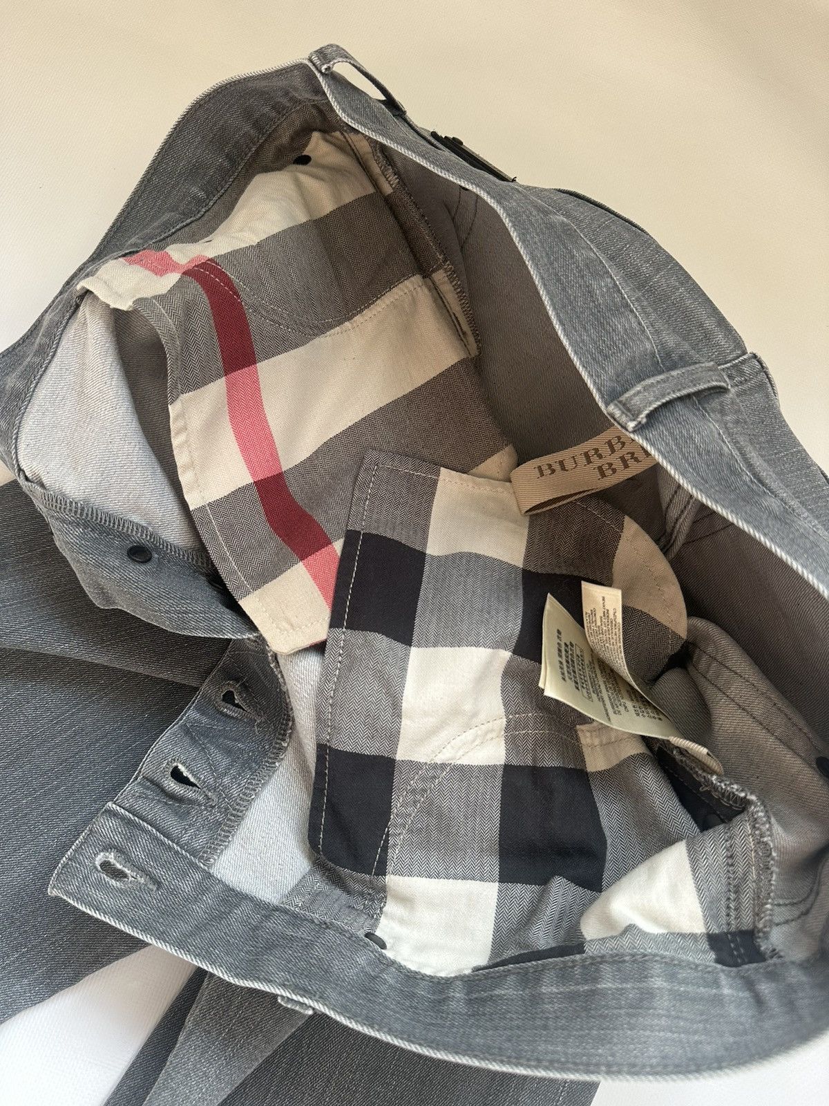Burberry Burberry Brit Denim Jeans Pants Size US 36 / EU 52 - 8 Thumbnail