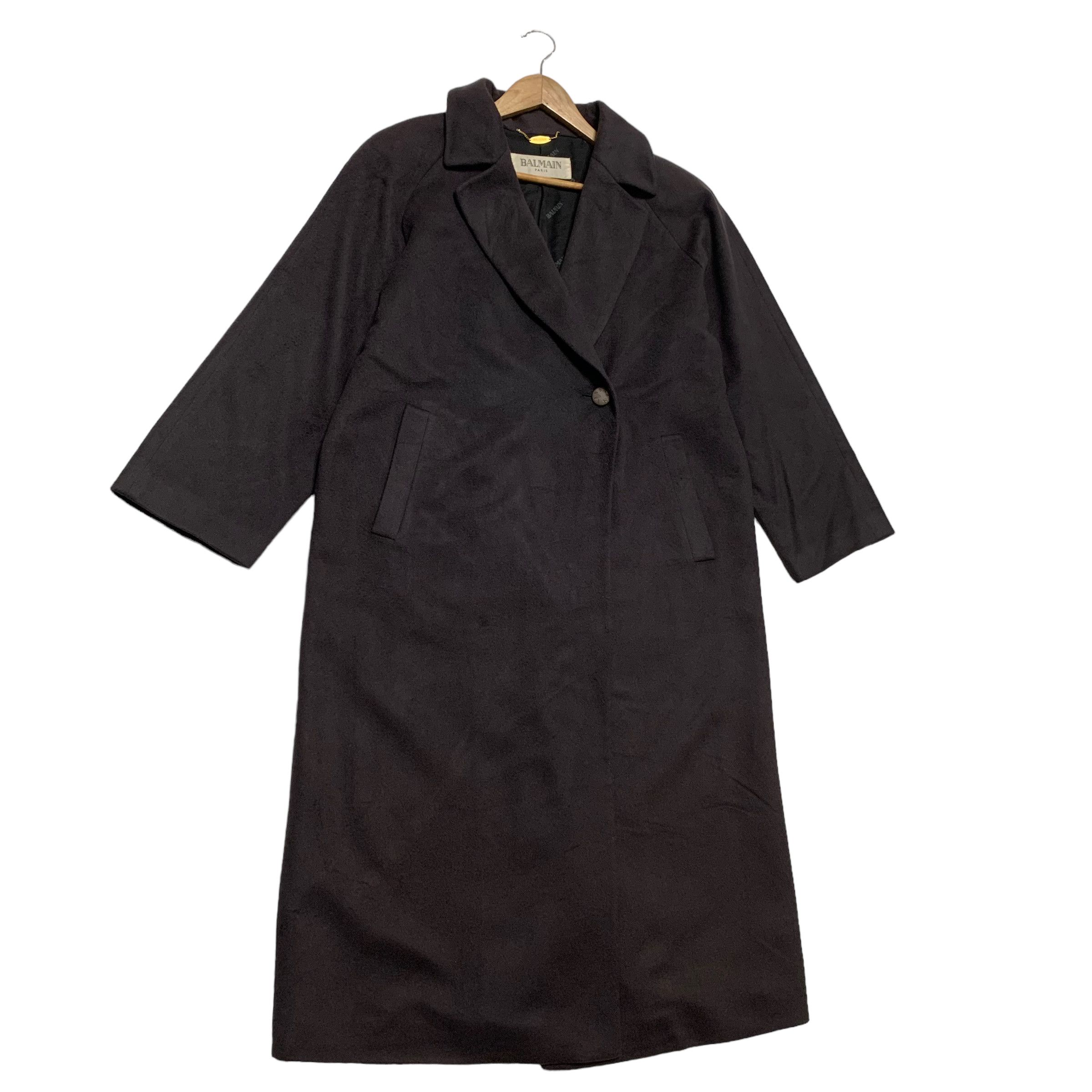 Balmain Balmain Paris Cashmere Coat Size M / US 6-8 / IT 42-44 - 4 Thumbnail