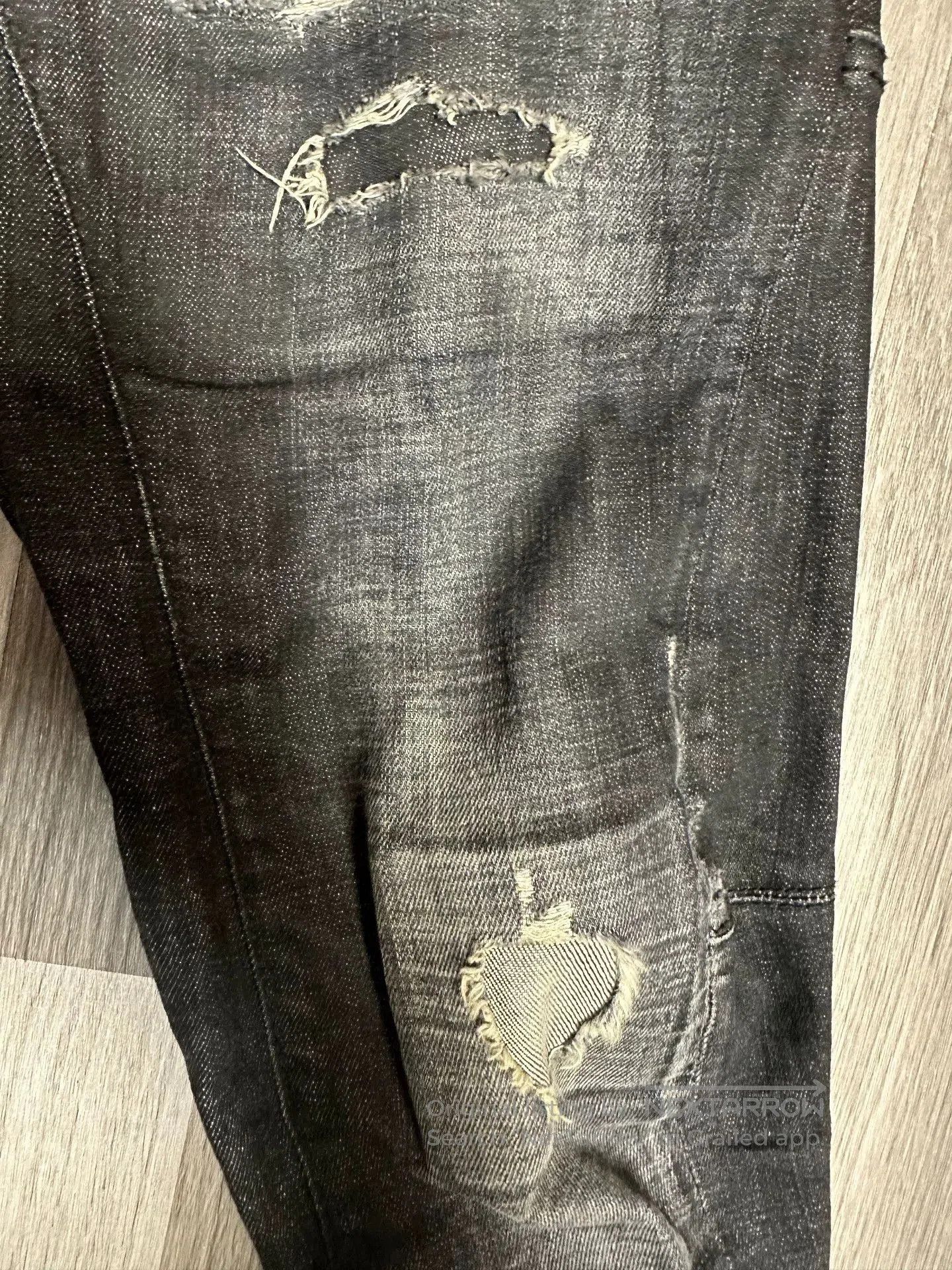 Dsquared2 DSquared2 Black Distressed Denim Jeans 46. Size US 30 / EU 46 - 4 Thumbnail