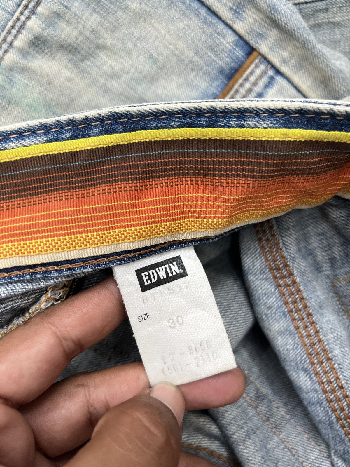 Edwin 🔥🔥🔥STEALS EDWIN MULTI POCKET DISTRESSED DENIM Size US 32 / EU 48 - 14 Thumbnail
