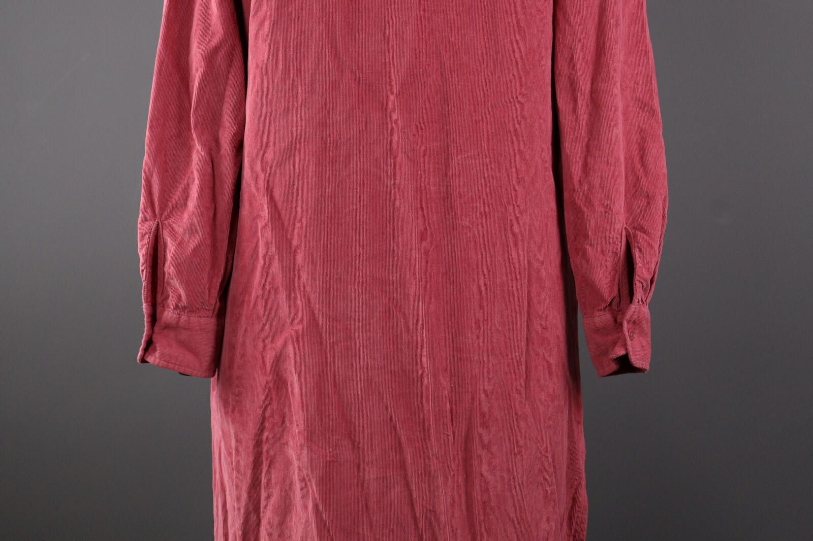 Designer Deerberg by OSKA Corduroy Summer Button Long Dress Size S Size S / US 4 / IT 40 - 8 Thumbnail