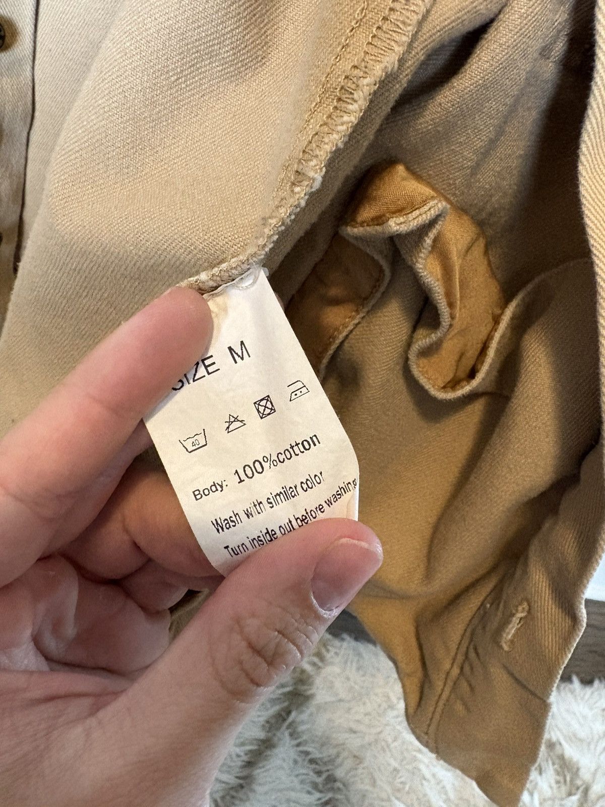 Stingwater Stingwater Beige Work Jacket Size US M / EU 48-50 / 2 - 4 Thumbnail