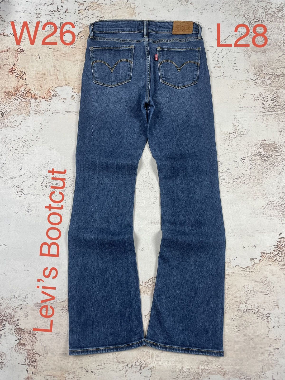Levi's Levi’s (Women’s) 715 Bootcut Jeans W26 L28 Slim Navy Blue Size 26" / US 2 / IT 38 - 1 Thumbnail