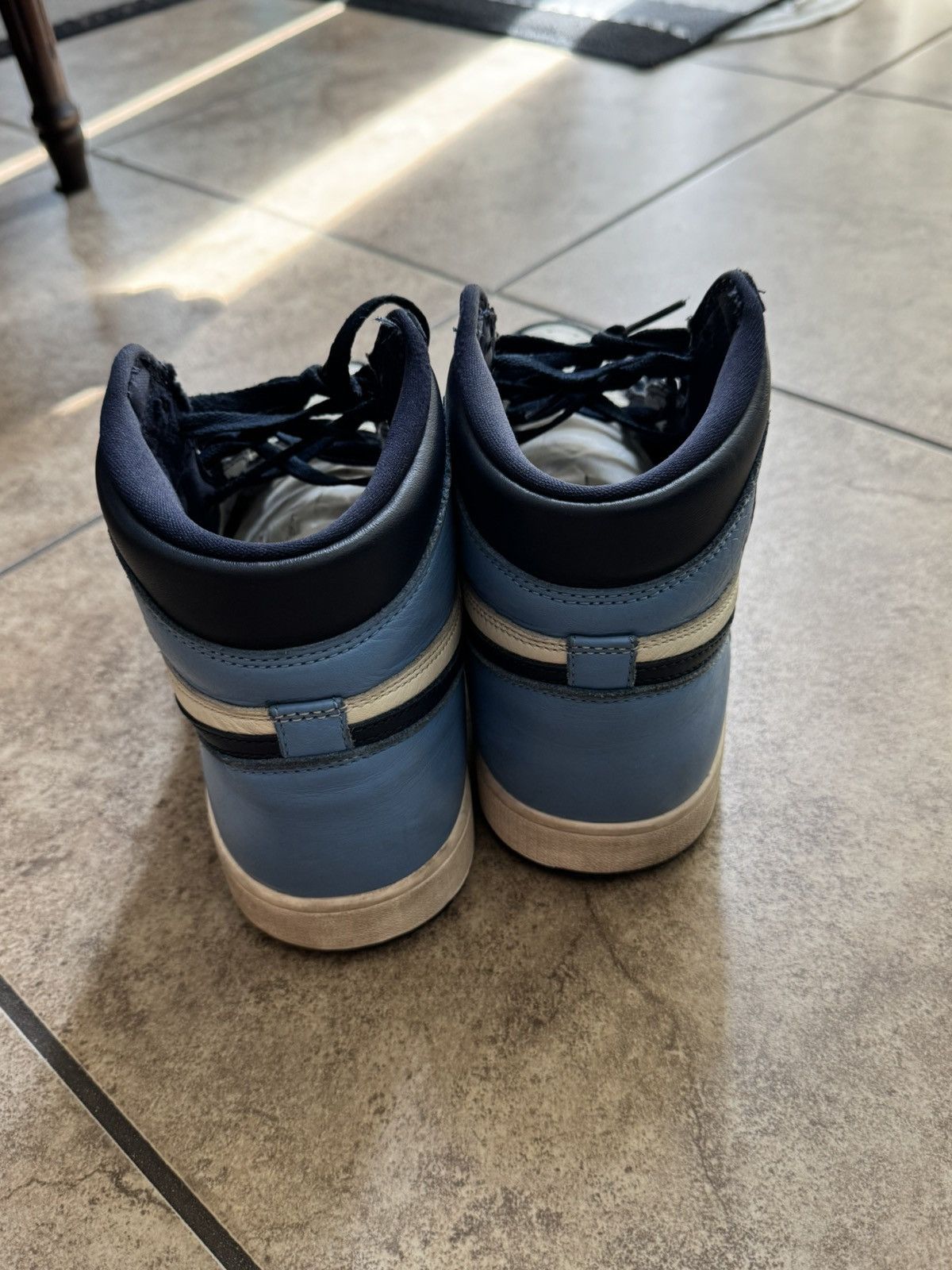 Nike Nike Retro High Jordan 1 Obsidian Size US 10.5 / EU 43-44 - 6 Thumbnail