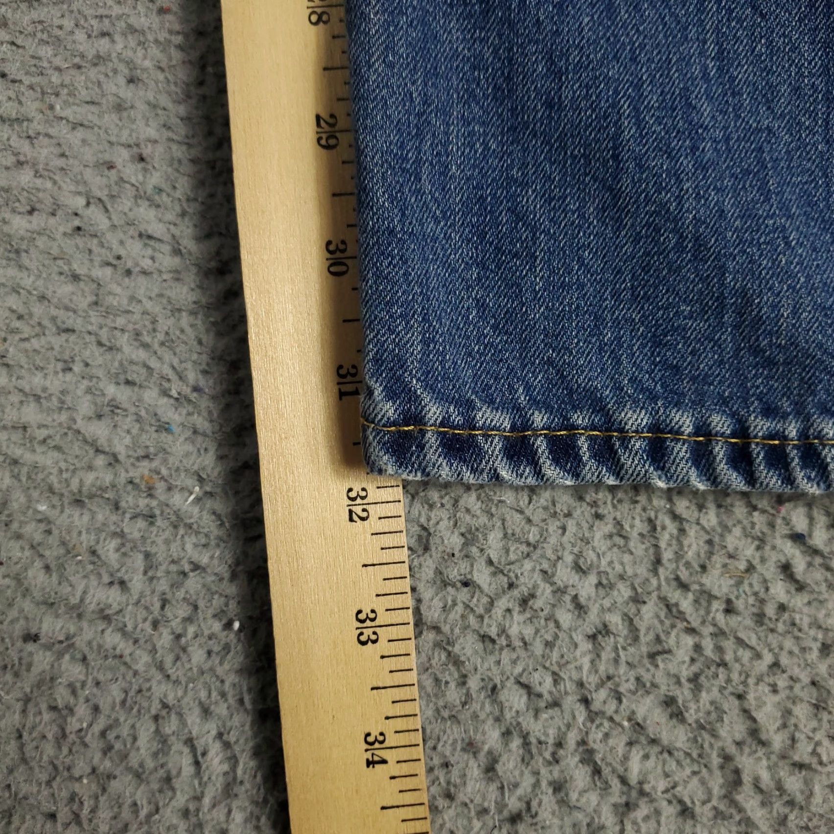 Polo Ralph Lauren Ralph Lauren Jeans Mens 38x32 Blue Classic Fit Denim Pants Distressed 5-Pocket Polo Regular Straight Decade Sports Outdoor Jeans Mens Size US 38 / EU 54 - 5 Thumbnail