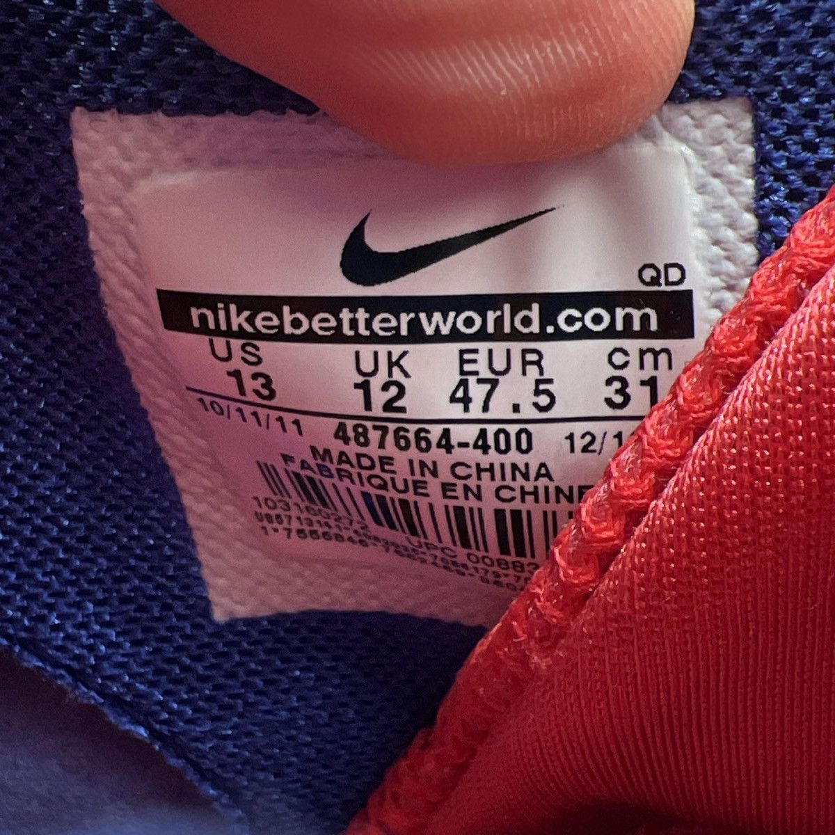 Nike Air max Griffey fury Jackie Robinson Size US 13 / EU 46 - 8 Thumbnail