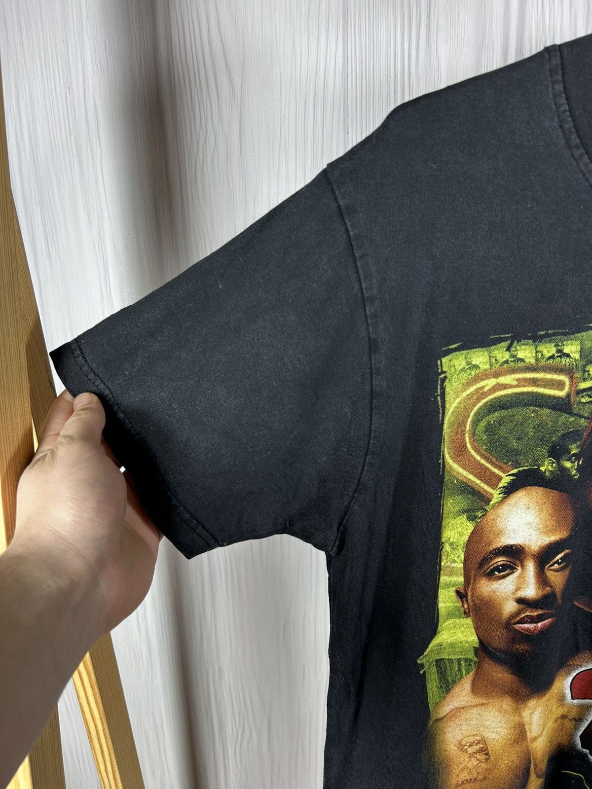 Band Tees Vintage AOP 2Pac Tupac Big Logo T-Shirt Size S Size US S / EU 44-46 / 1 - 7 Thumbnail