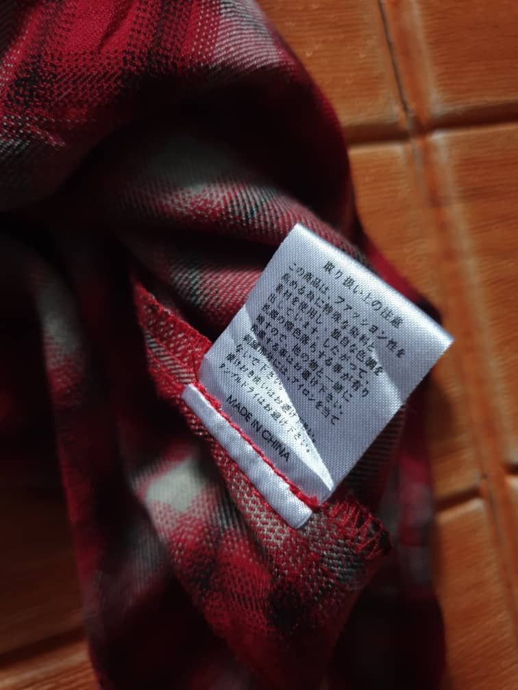 JACKROSE 🔥JACK ROSE Checkered Red Western Shirt Size US M / EU 48-50 / 2 - 4 Thumbnail
