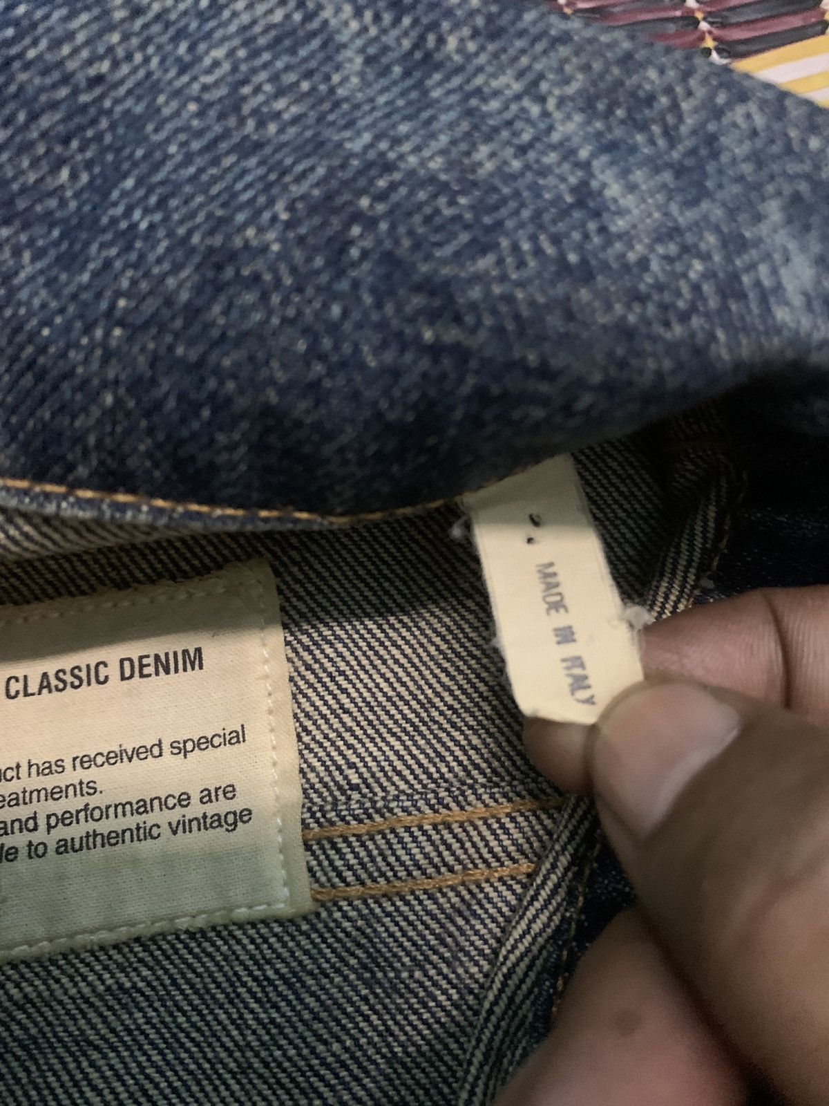 Helmut Lang 💥Vtg90s Helmut Lang Classic Denim Jacket Size M / US 6-8 / IT 42-44 - 7 Thumbnail