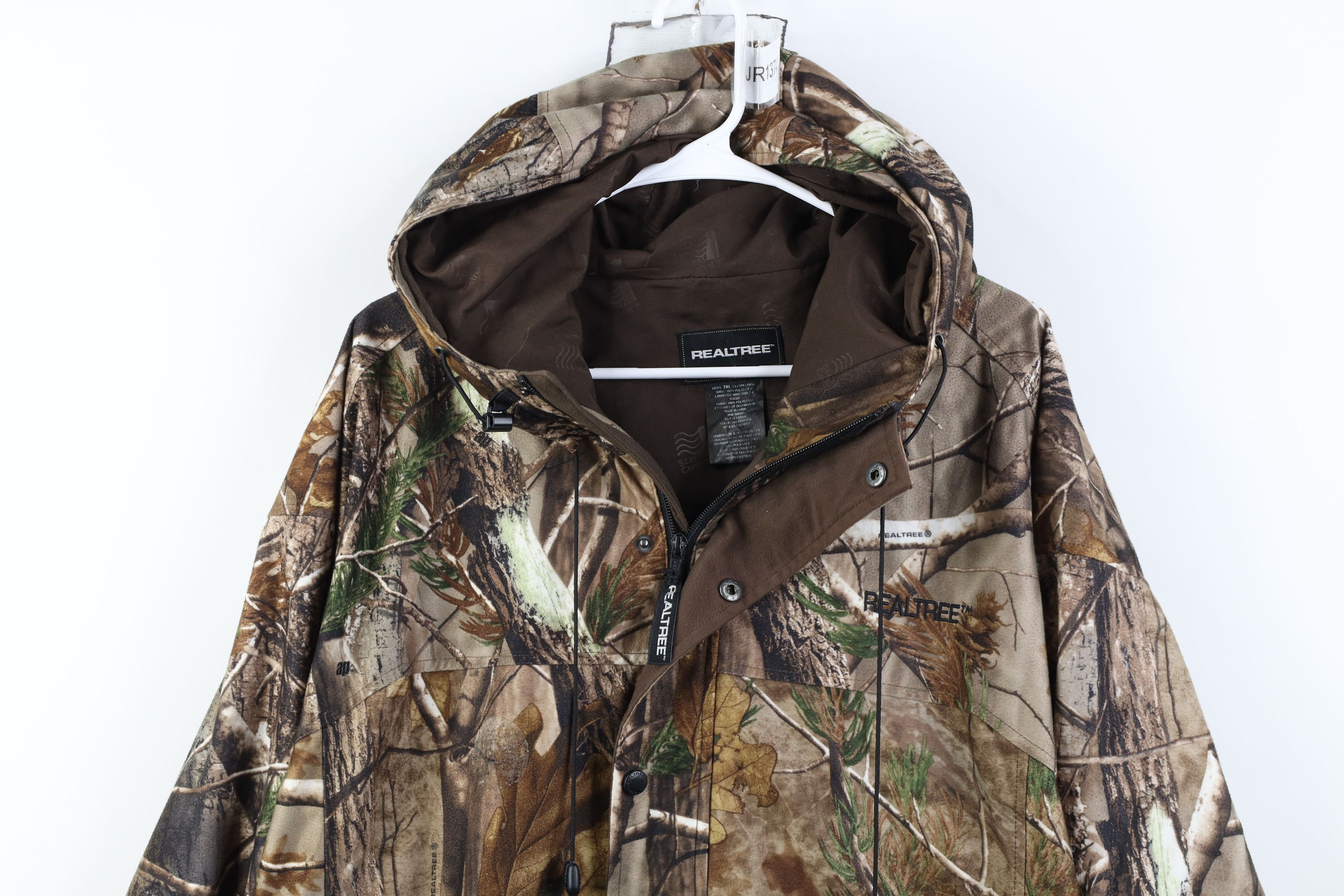 Vintage Vintage Y2K Streetwear Realtree Camouflage Hooded Jacket Size US XXL / EU 58 / 5 - 2 Thumbnail