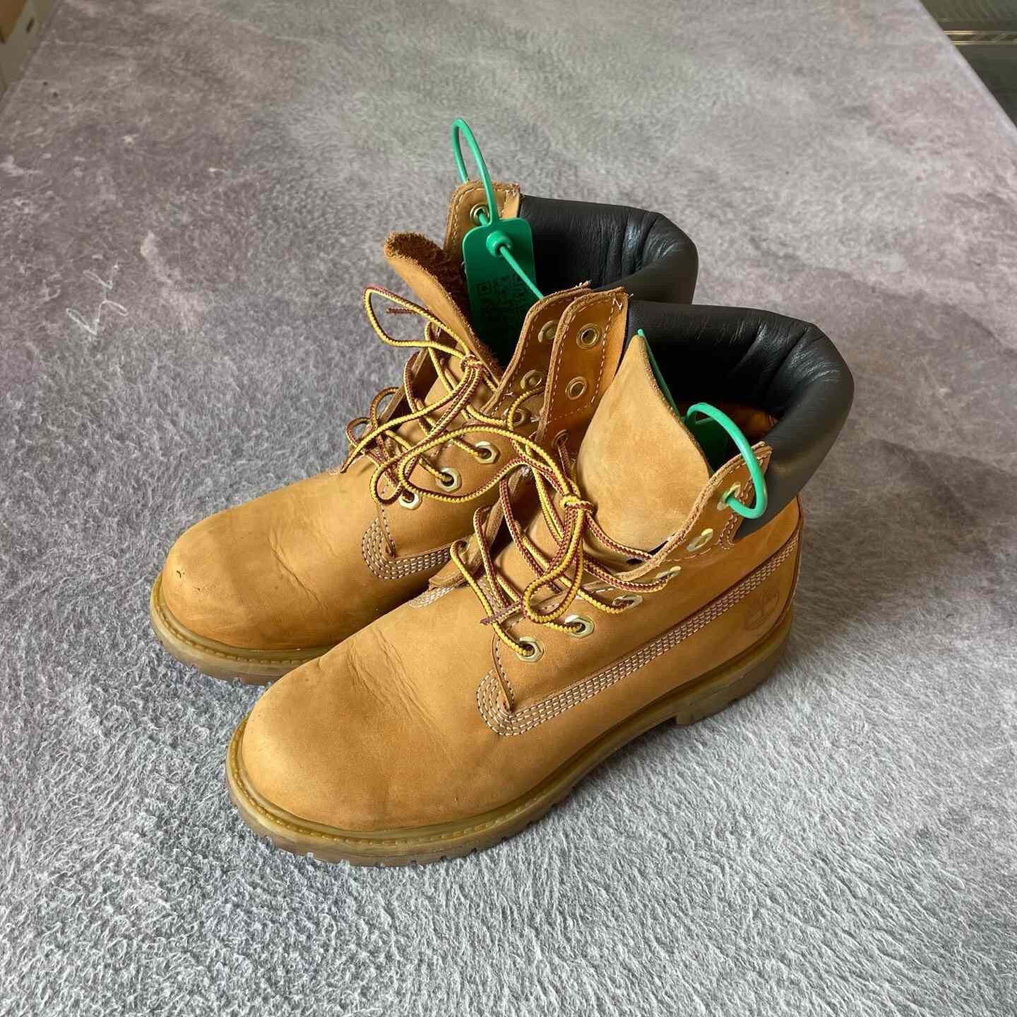 Timberland Timberland Premium Yellow Boots 38 Men Size US 6 / EU 39 - 1 Thumbnail