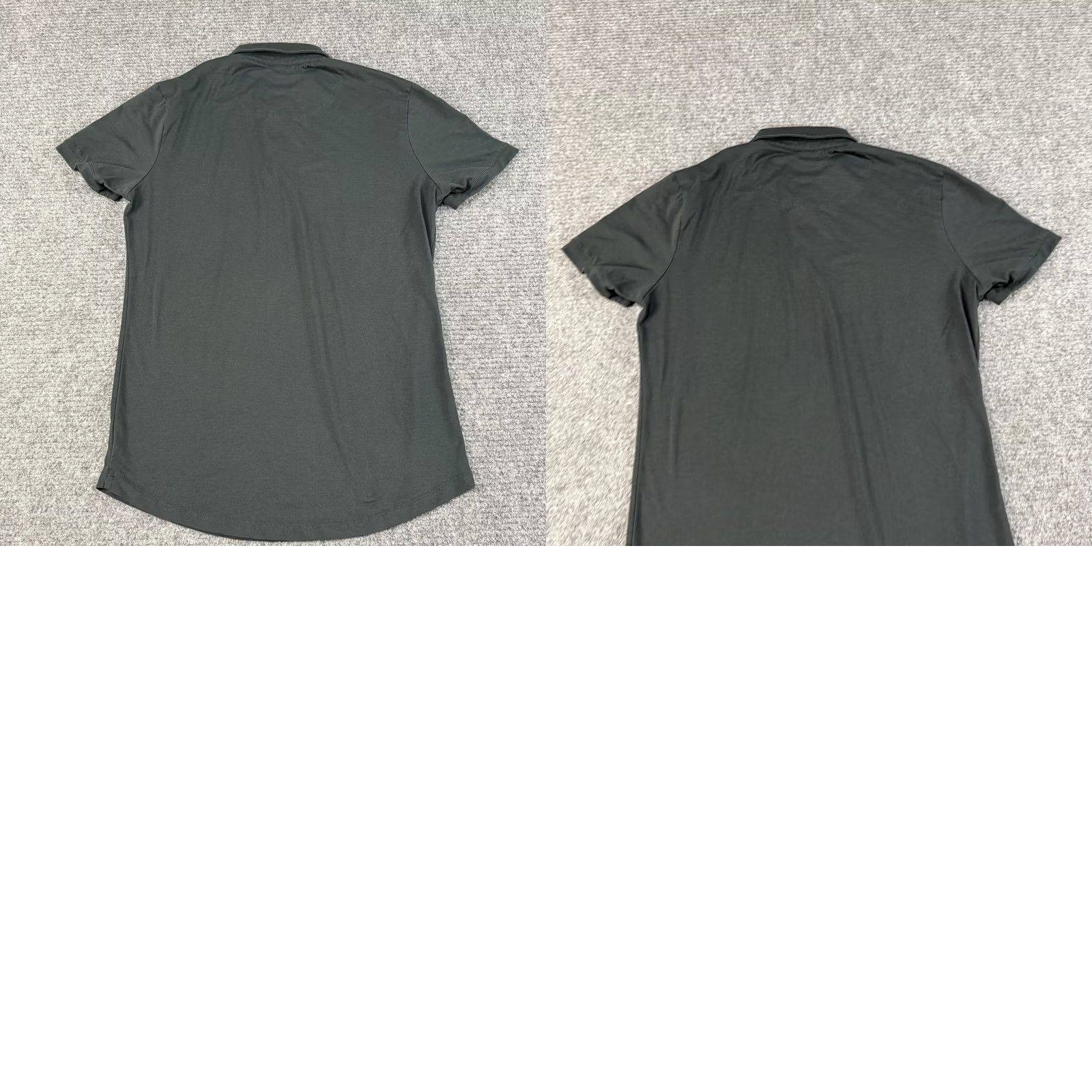 Cuts Cuts Polo Shirt Mens Medium Black Curve-Hem Short Sleeve Performance Golf Size US M / EU 48-50 / 2 - 8 Thumbnail