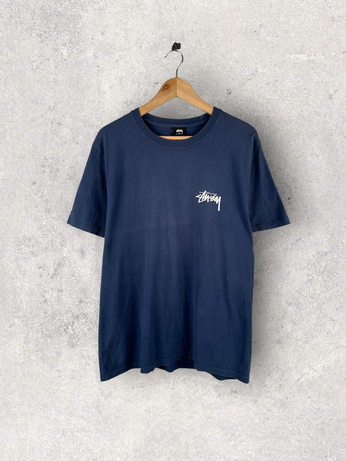 Stussy Vintage Stussy Fish Box Logo Tee Size US M / EU 48-50 / 2 - 2 Thumbnail