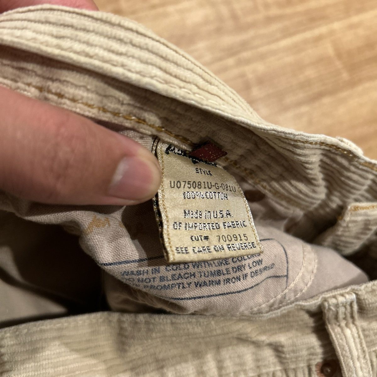 7 For All Mankind 7 Jeans Corduroy boot cut Stretch to the fabric NWot Size 26" / US 2 / IT 38 - 8 Thumbnail