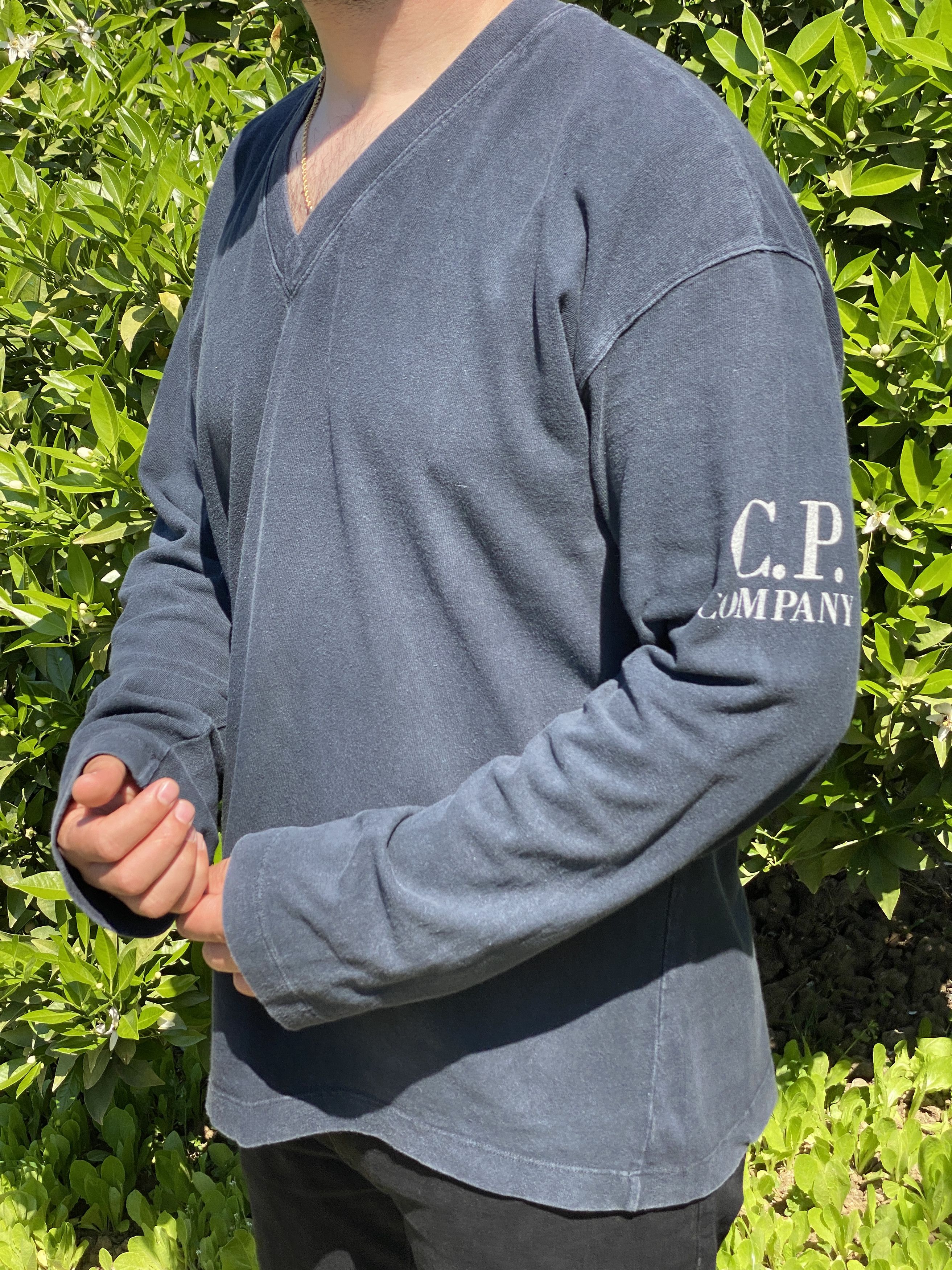 C.P. Company × Vintage 1994 Archive C.P. Company Pullover V-Neck Size XL 54 56 Size US XL / EU 56 / 4 - 1 Thumbnail