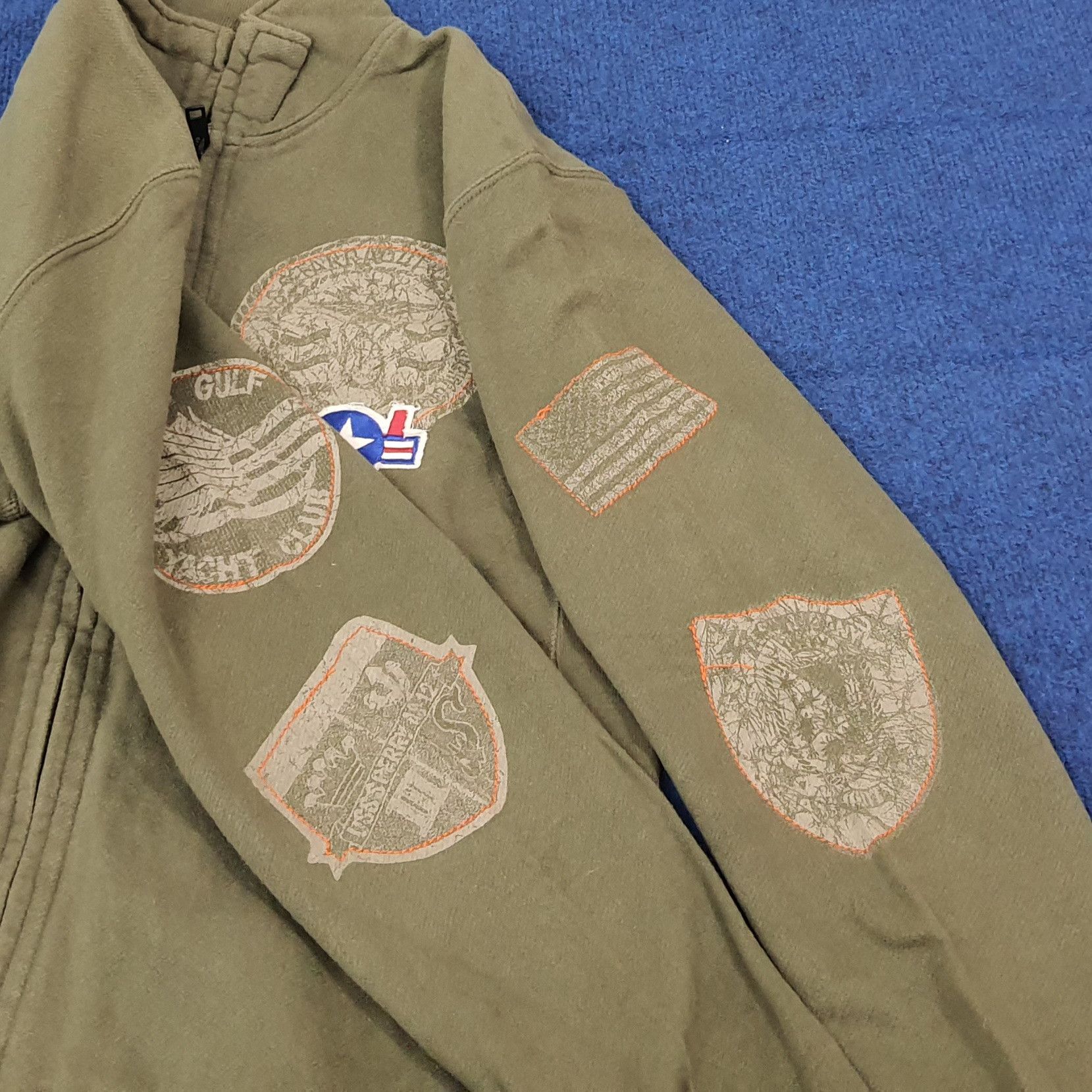 Avirex Vintage Avirex Corp Aerospace Zipper Sweatshirt C270N2 Size US M / EU 48-50 / 2 - 4 Thumbnail