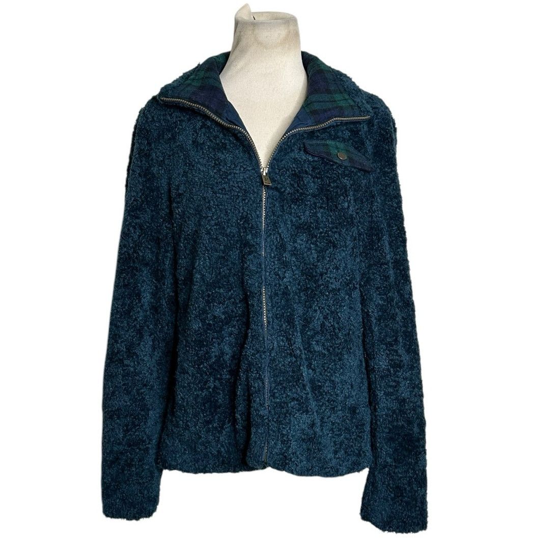 Pendleton Pendleton Blue Green Sherpa Full Zip Jacket size Medium Size M / US 6-8 / IT 42-44 - 11 Thumbnail