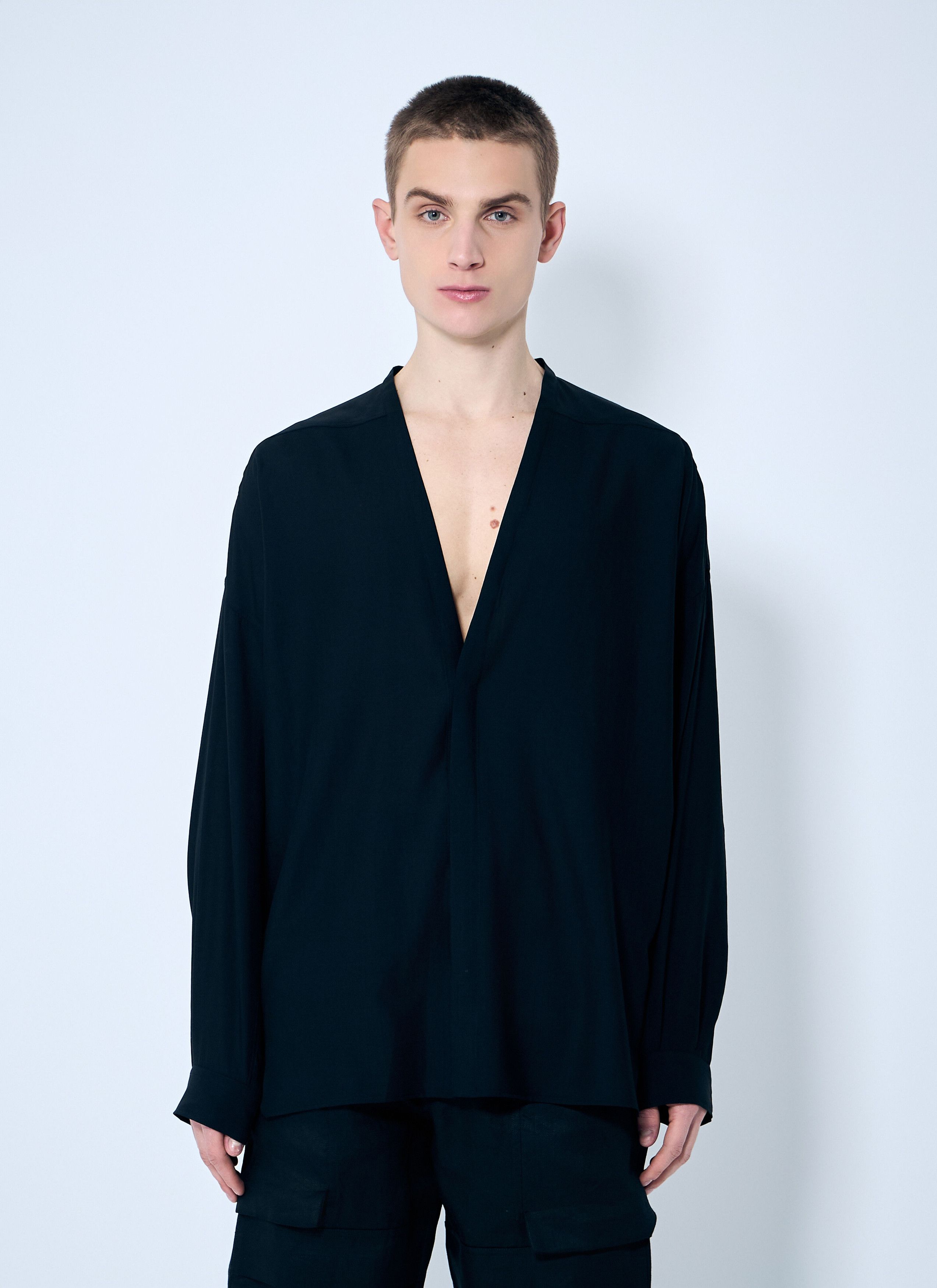 Rick Owens Lido Larry Shirt Size US M / EU 48-50 / 2 - 1 Thumbnail