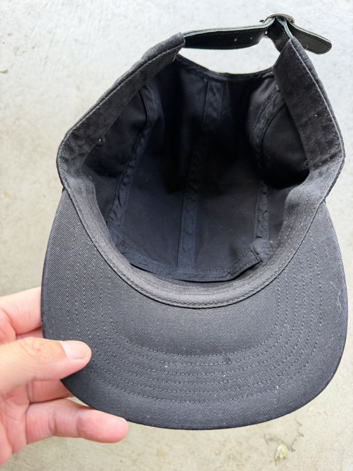 Supreme Supreme Camp Cap Black Size ONE SIZE - 3 Thumbnail
