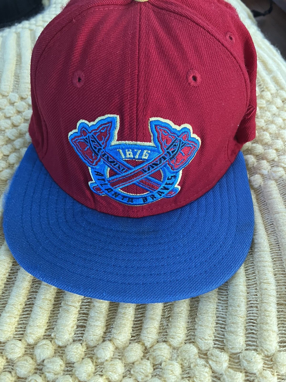 MLB × New Era Atlanta braves anniversary edition fitted new era hat 7 1/8 Size ONE SIZE - 1 Thumbnail