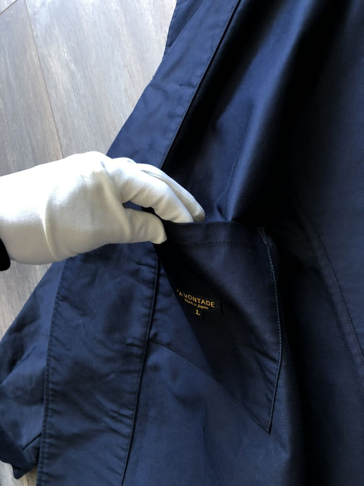 *A VONTADE × Japanese Brand DOUBLE BREASTED AVANT GARDE JACKET dark navy Size US L / EU 52-54 / 3 - 13 Thumbnail