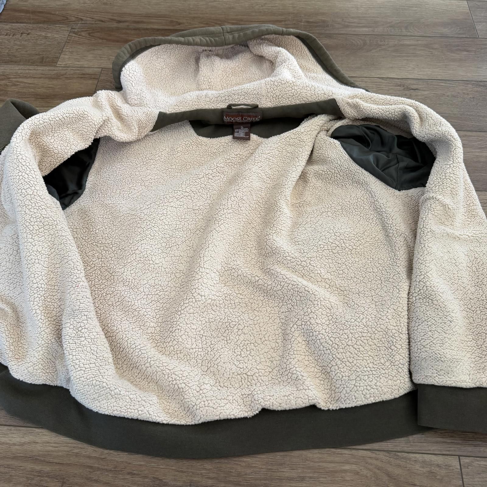 Other Vintage Moose Creek Lined Distressed Faded Hoodie 90s Grunge Size US XL / EU 56 / 4 - 2 Thumbnail